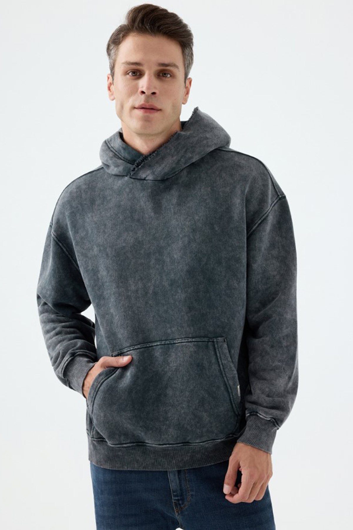Loft Erkek Sweatshirt Antrasit