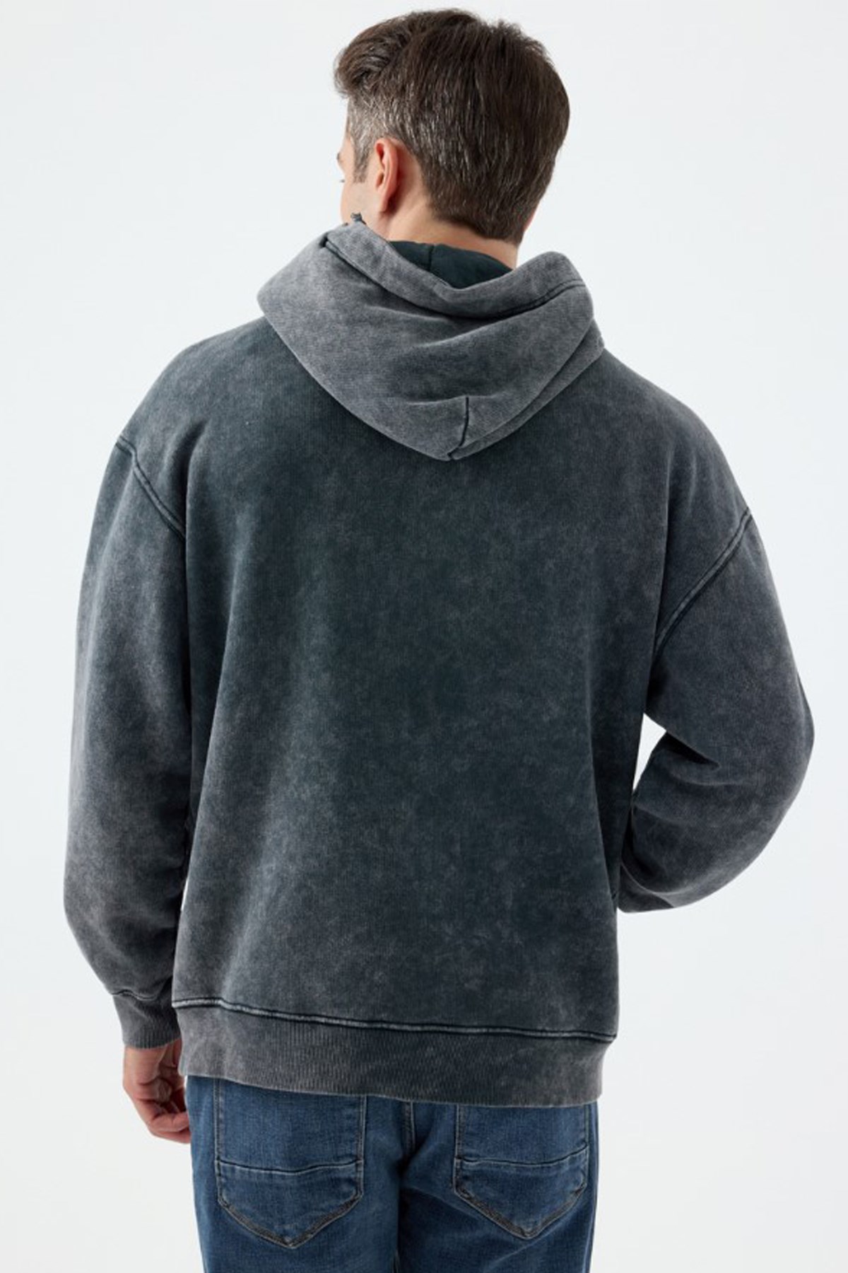 Loft Erkek Sweatshirt Antrasit