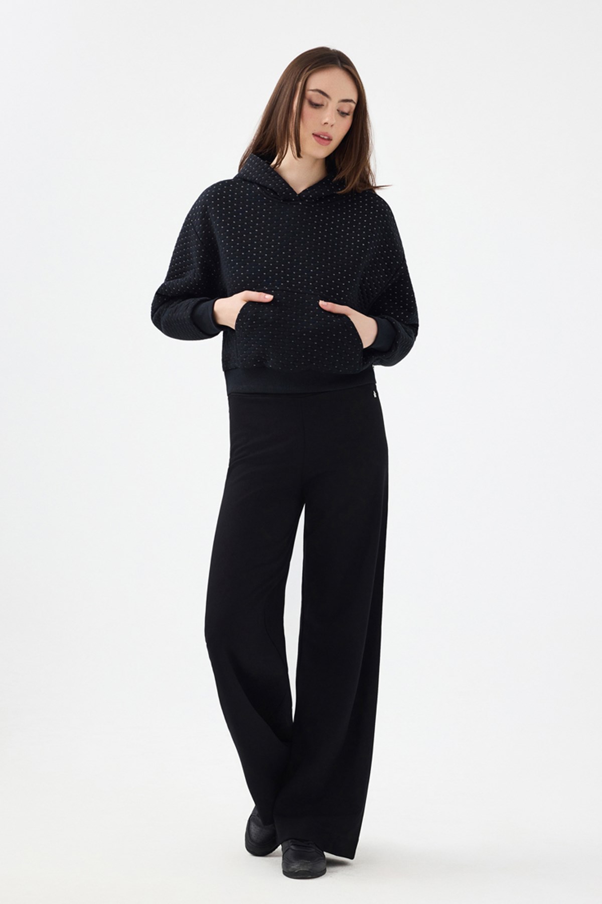 Loft Kadın Sweatshirt Siyah