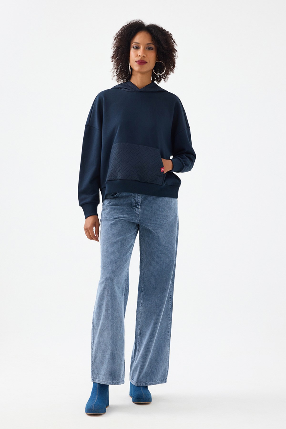 Loft Kadın Sweatshirt Lacivert