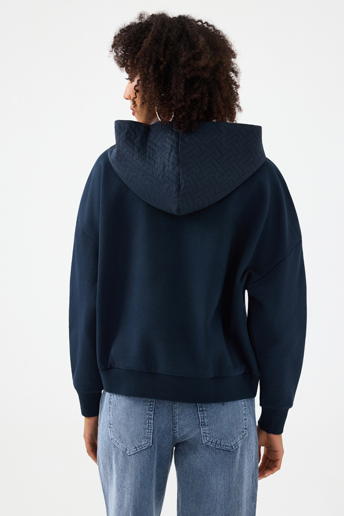 Loft Kadın Sweatshirt Lacivert