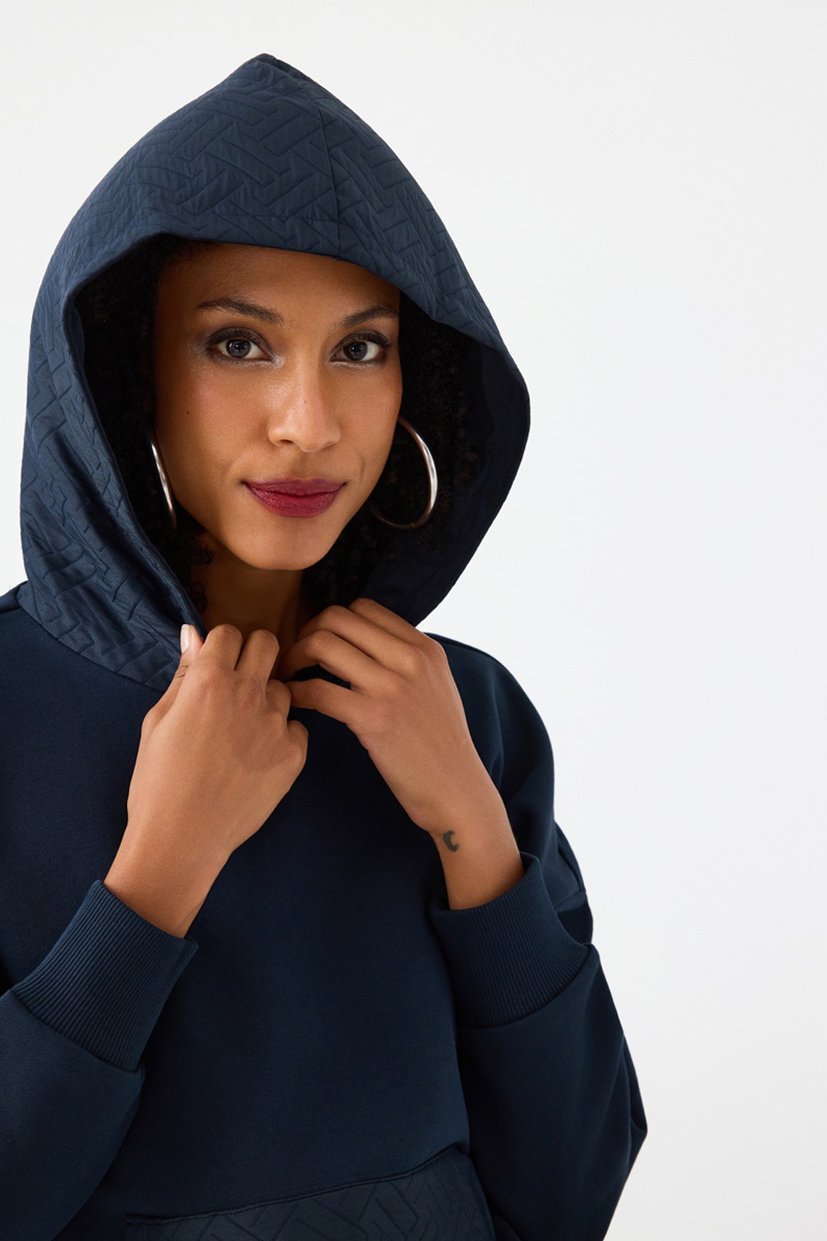 Loft Kadın Sweatshirt Lacivert