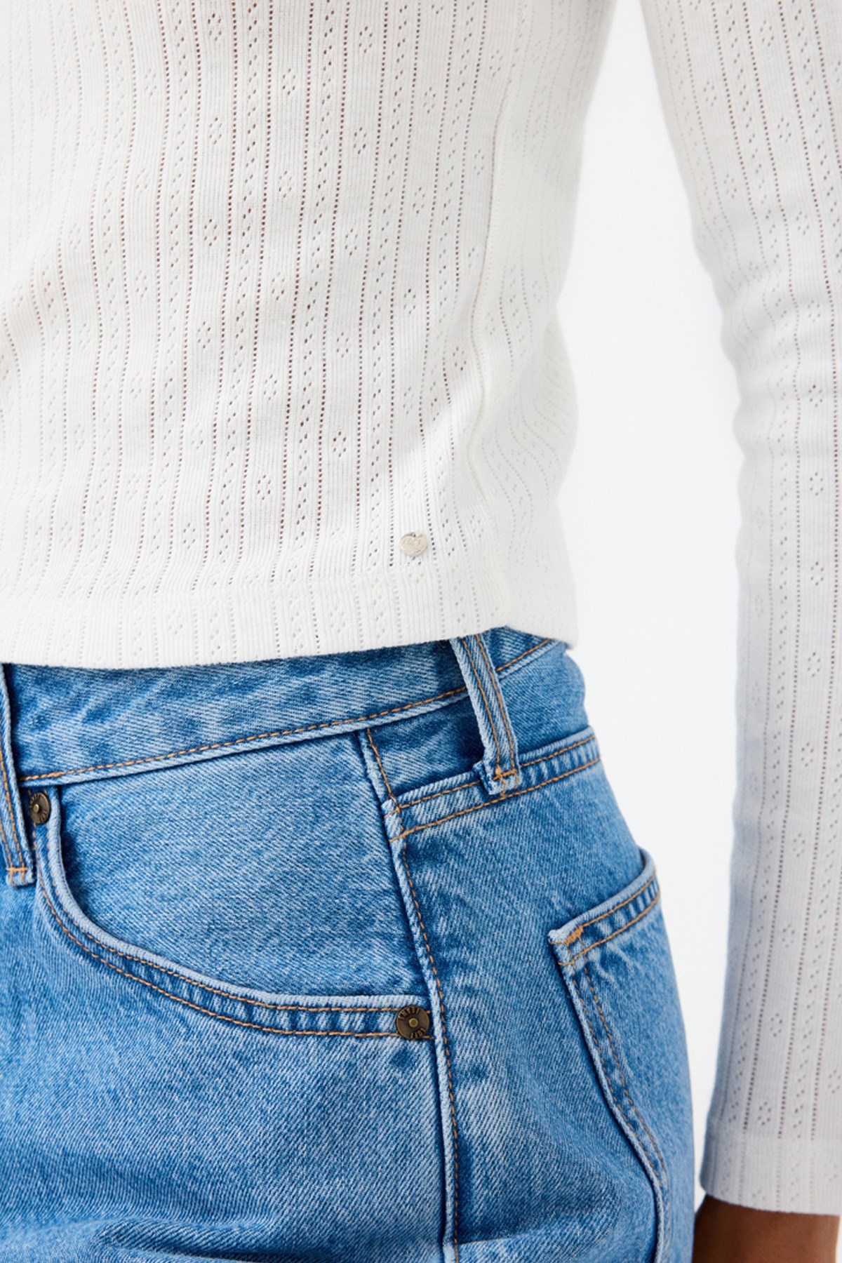 Loft Kadın Sweatshirt LF2040963 Beyaz