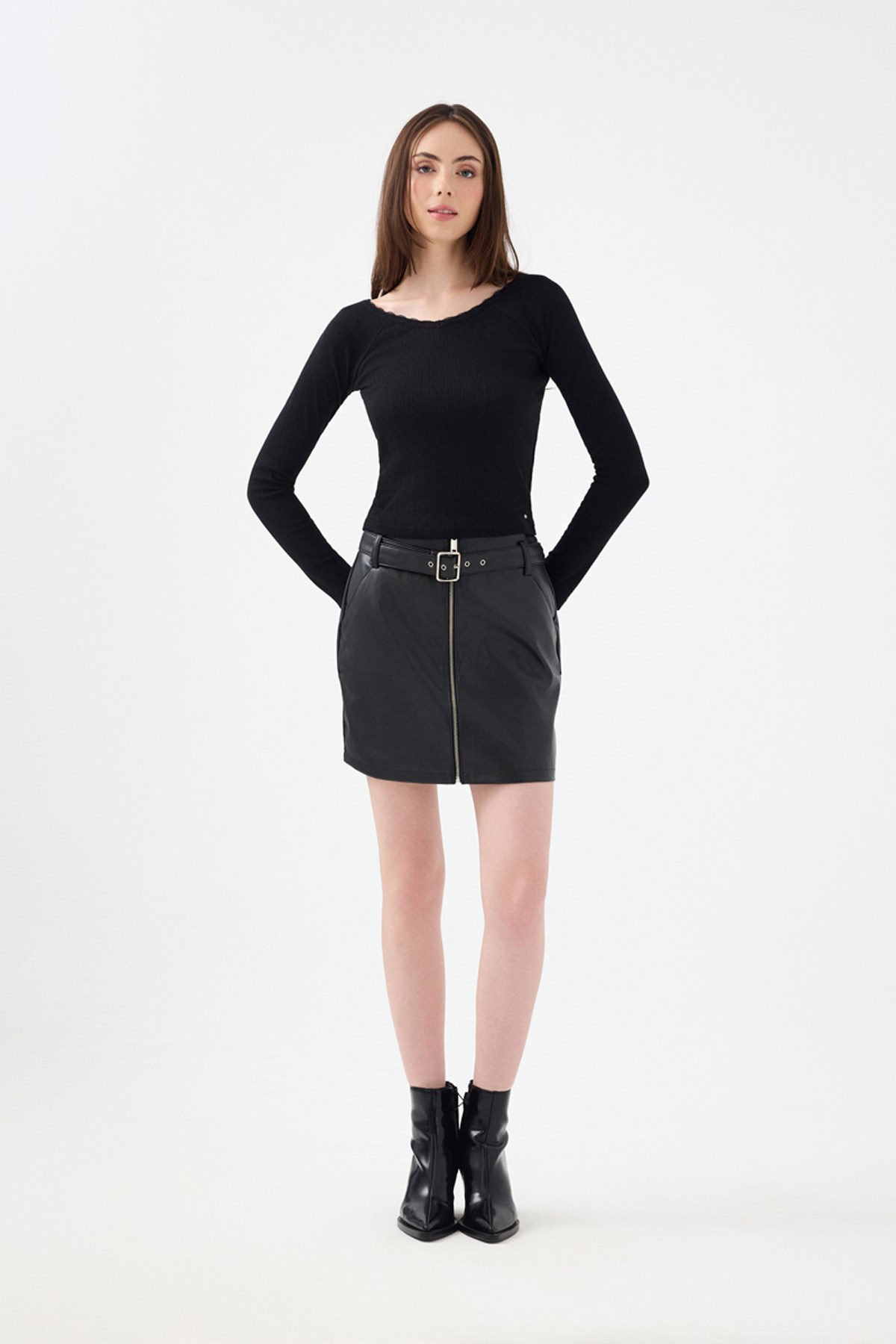 Loft Kadın Sweatshirt LF2040963 Siyah
