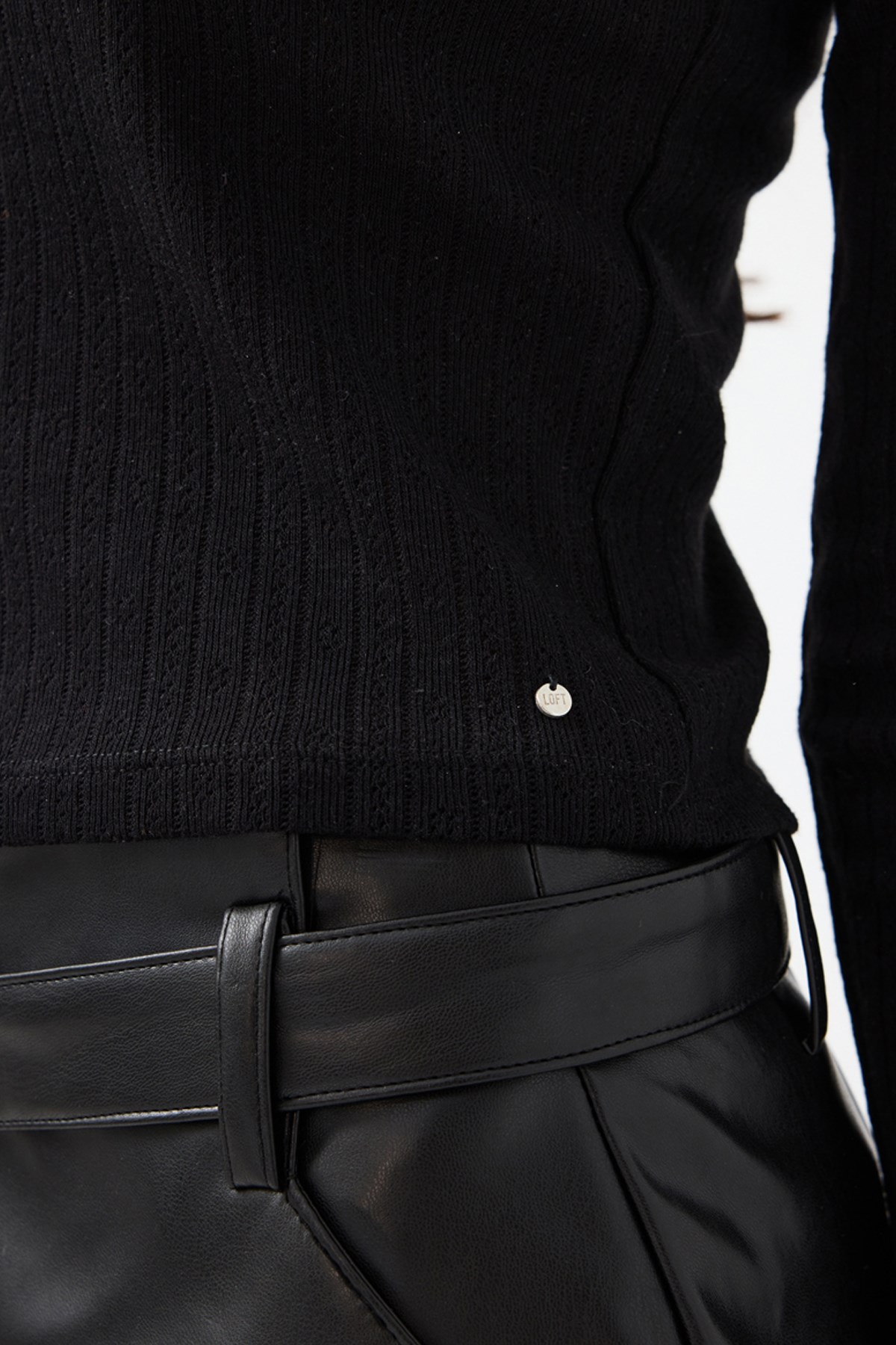 Loft Kadın Sweatshirt LF2040963 Siyah