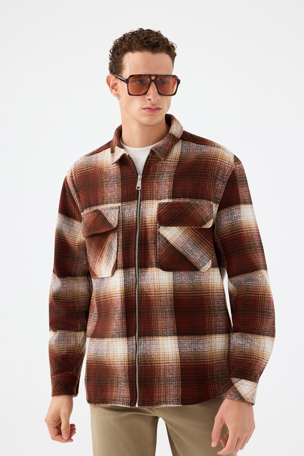 Loft Erkek Gömlek Kahverengi