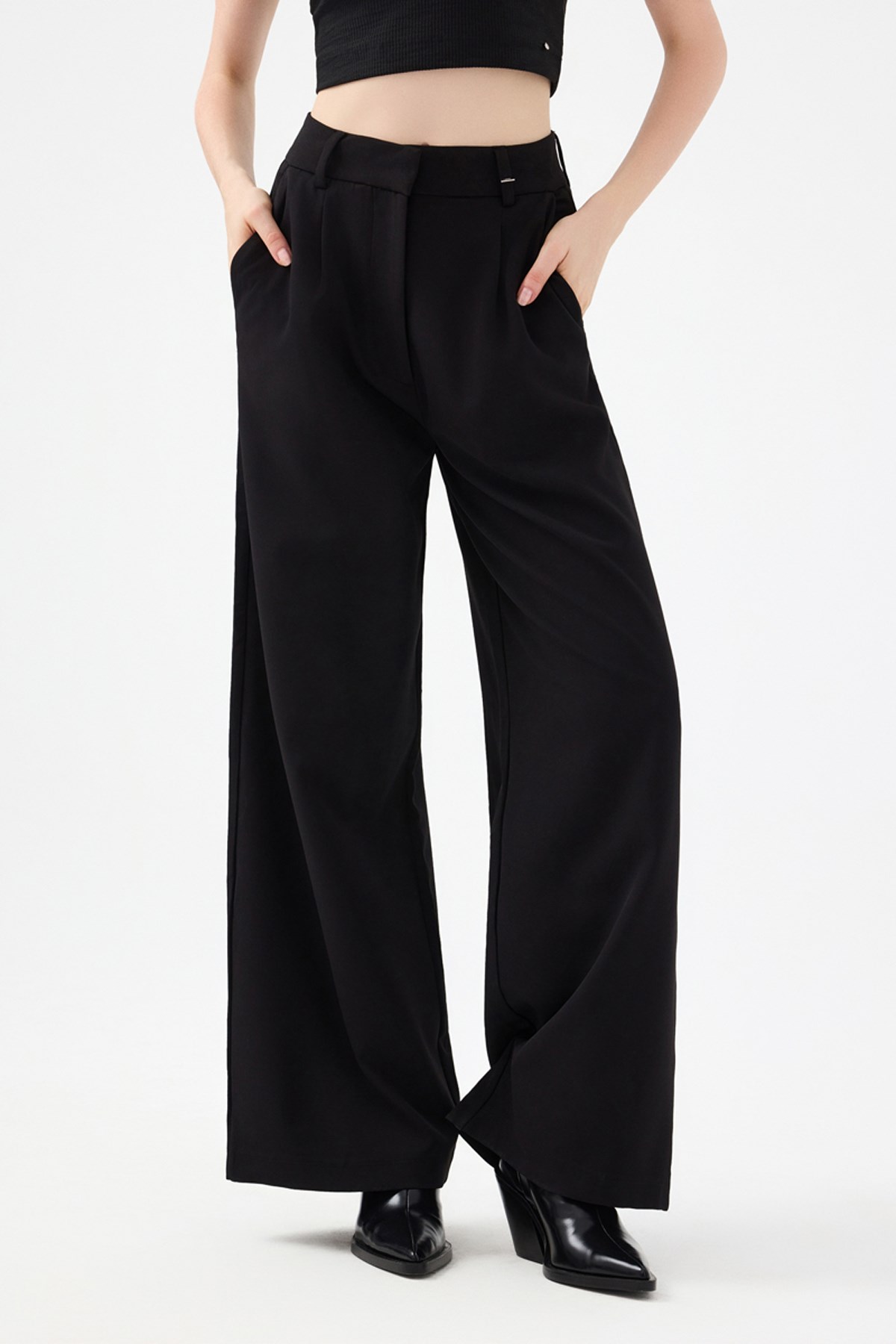 Loft Kadın Pantolon Siyah