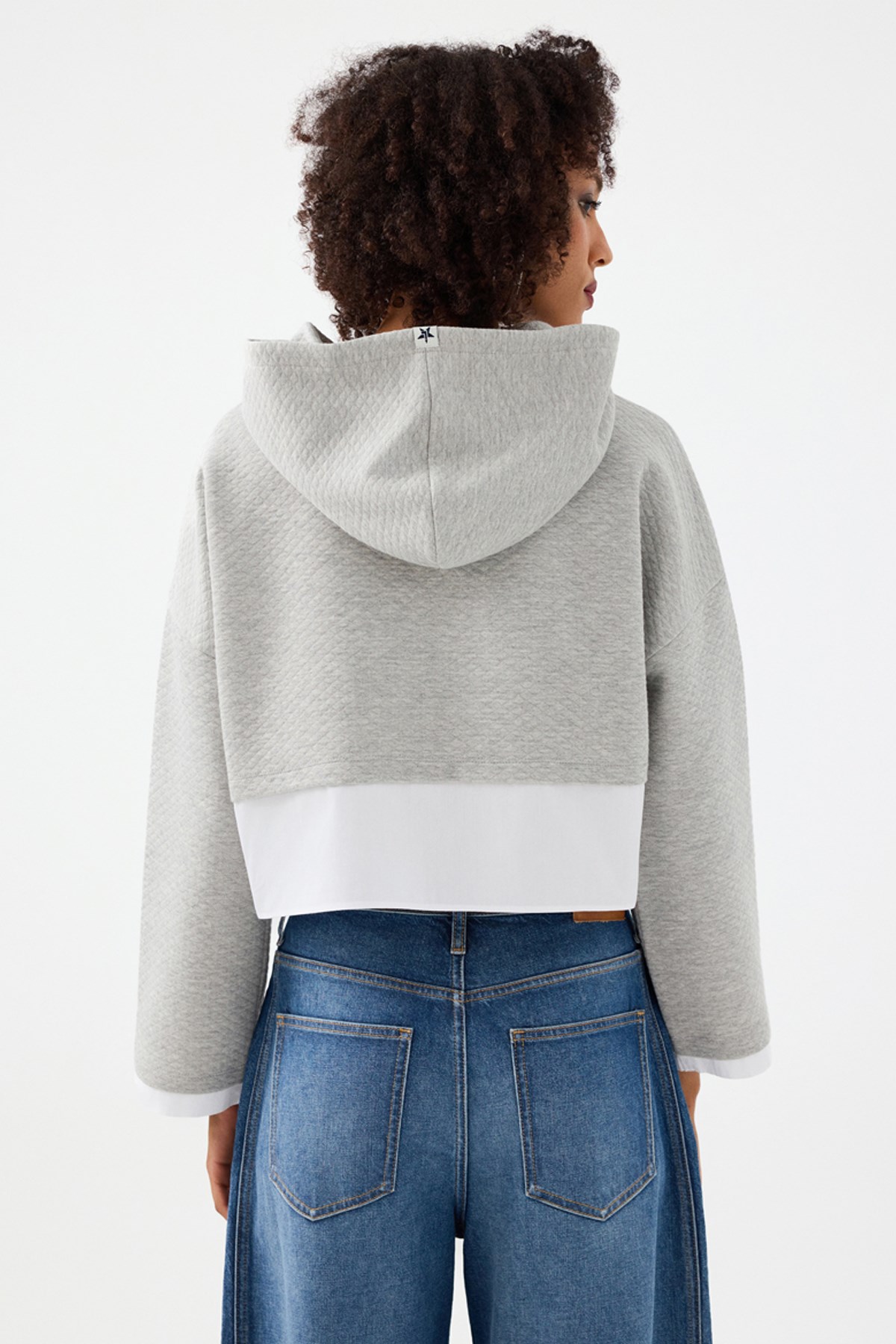Loft Kadın Sweatshirt Gri