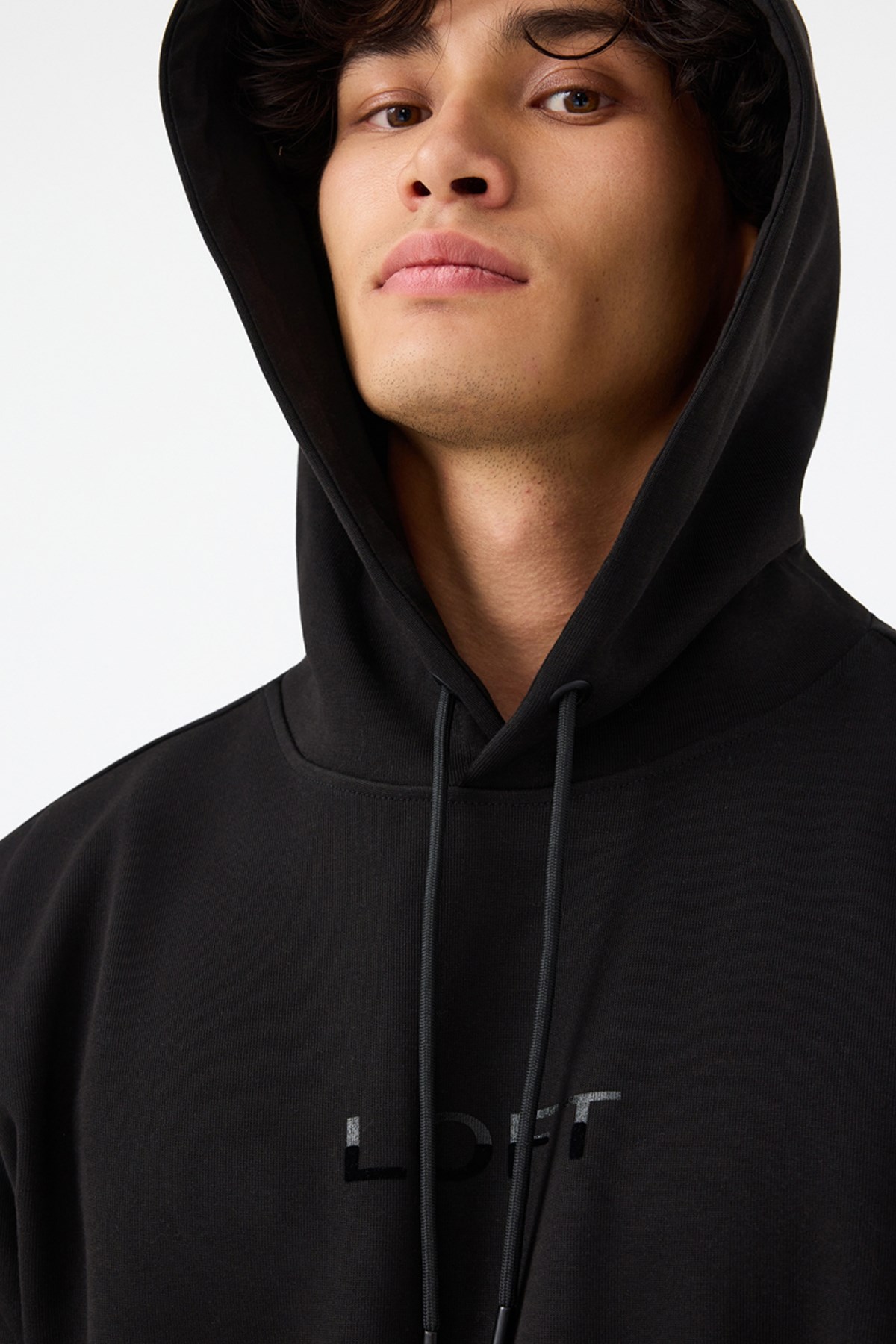 Loft Erkek Sweatshirt Siyah