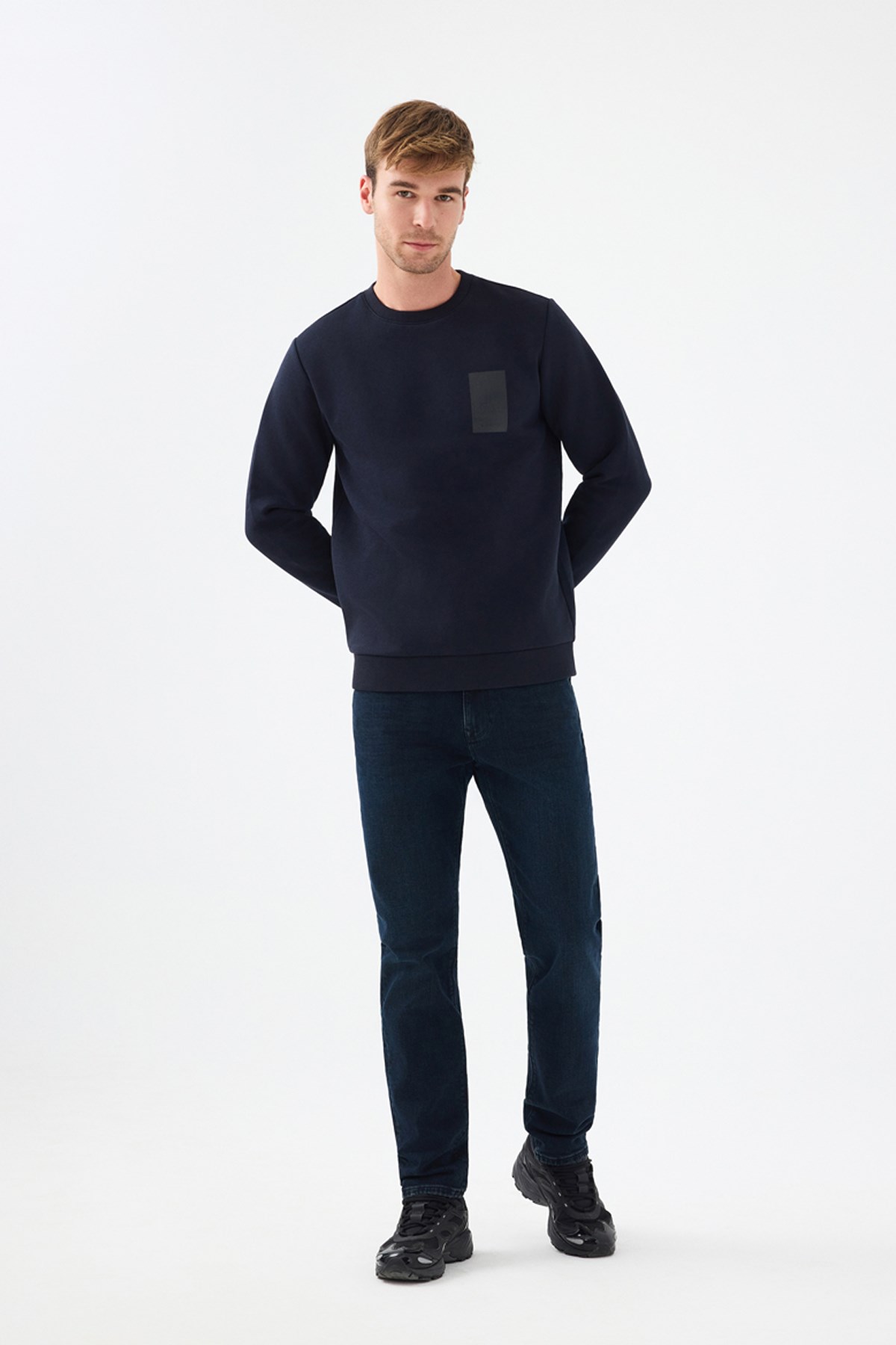 Loft Erkek Sweatshirt Lacivert