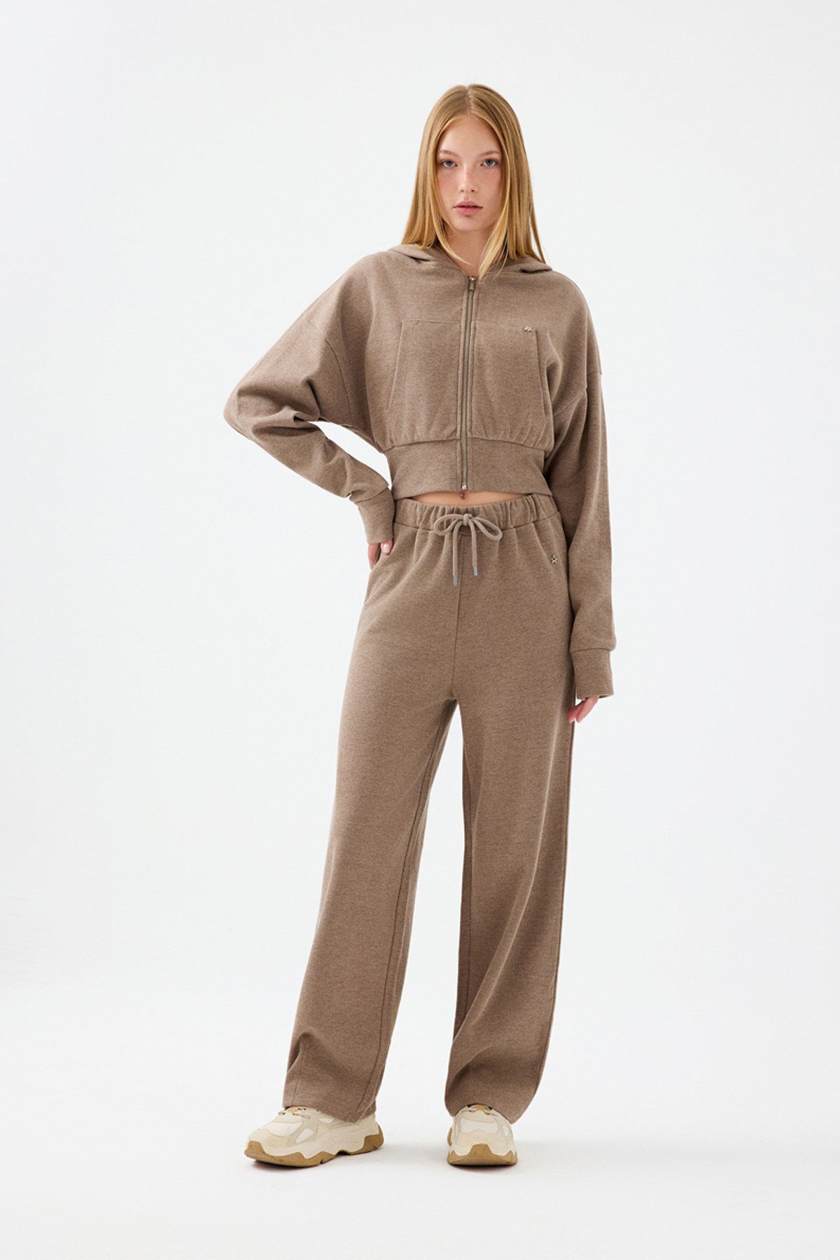 Loft Kadın Sweatshirt Vizon