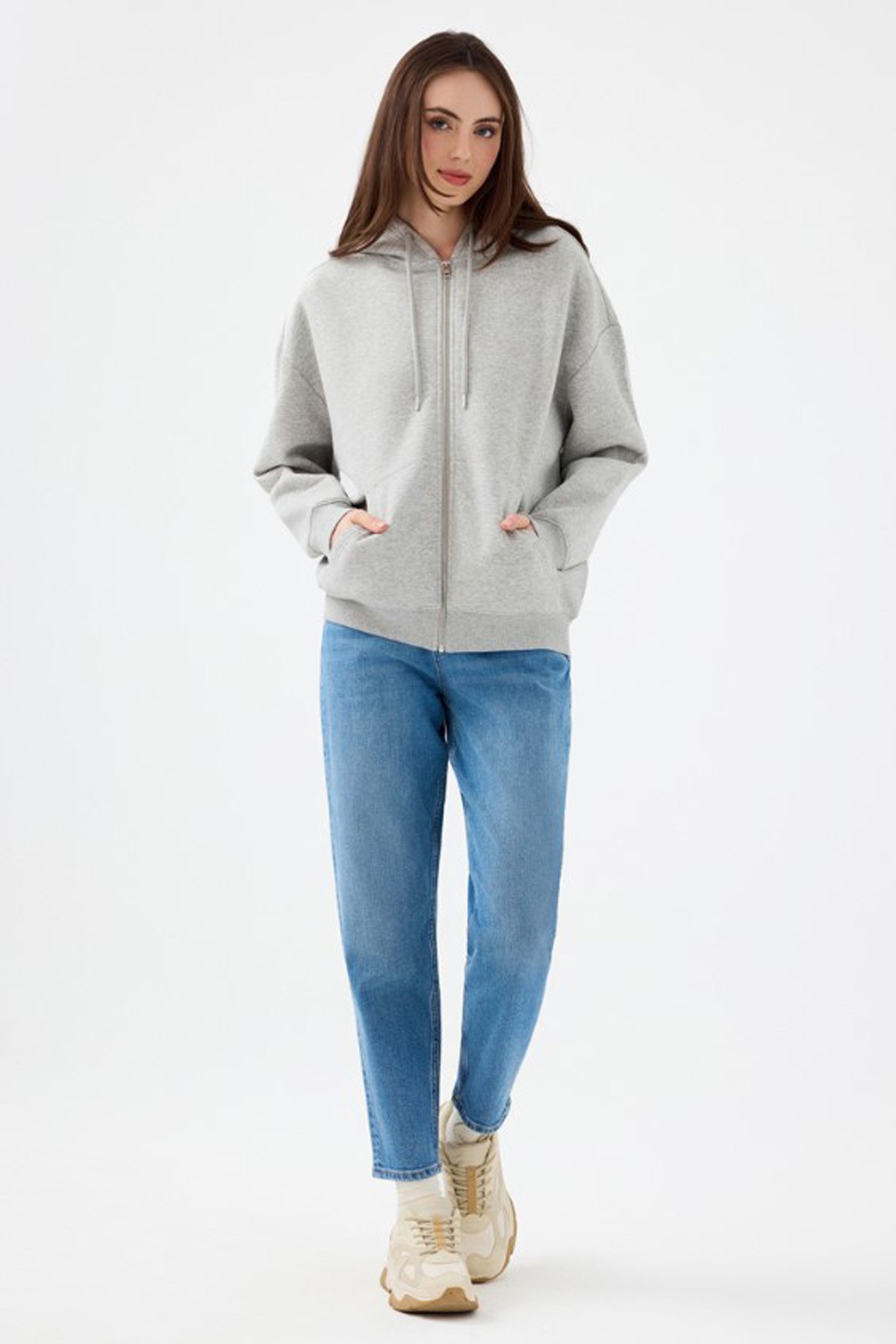 Loft Kadın Sweatshirt LF2041117 Gri
