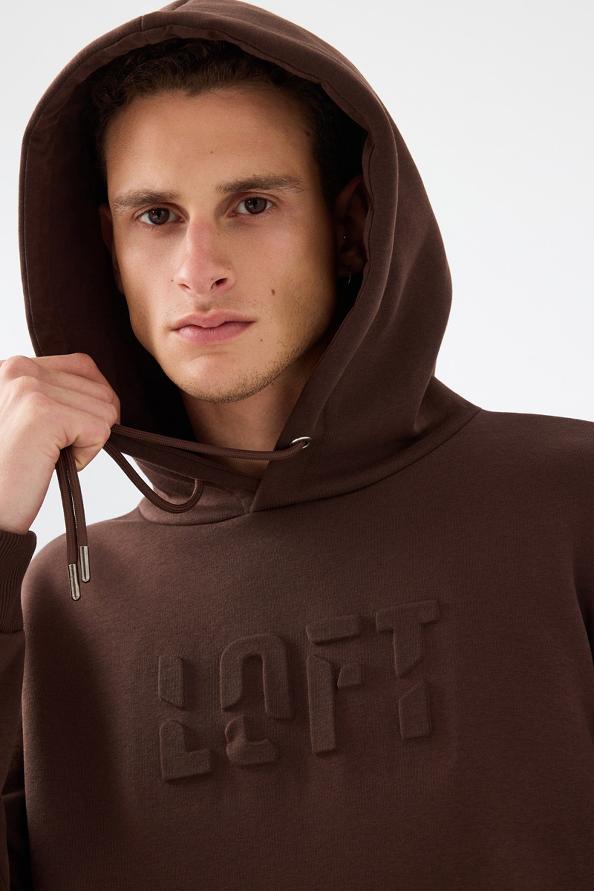 Loft Erkek Sweatshirt Kahverengi