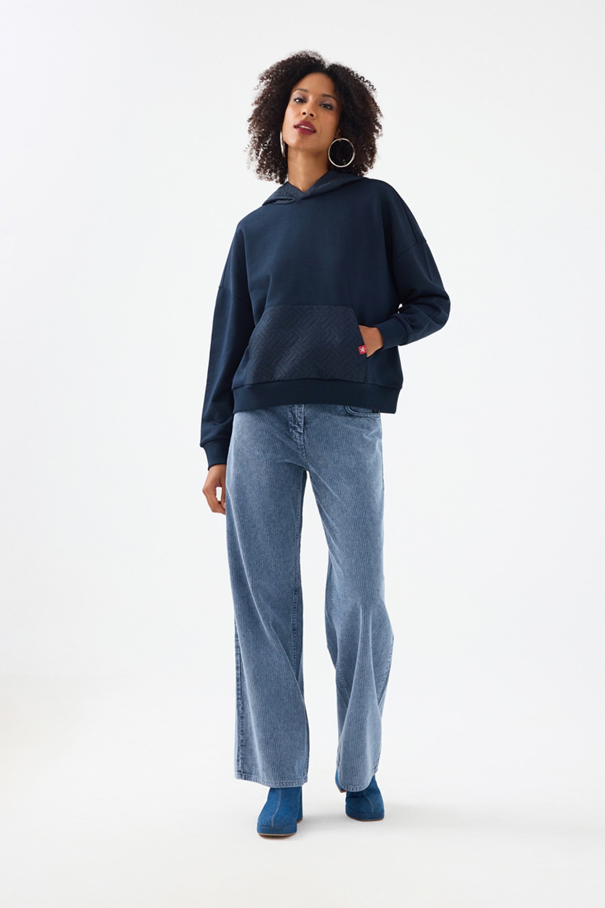 Loft Kadın Pantolon Mavi