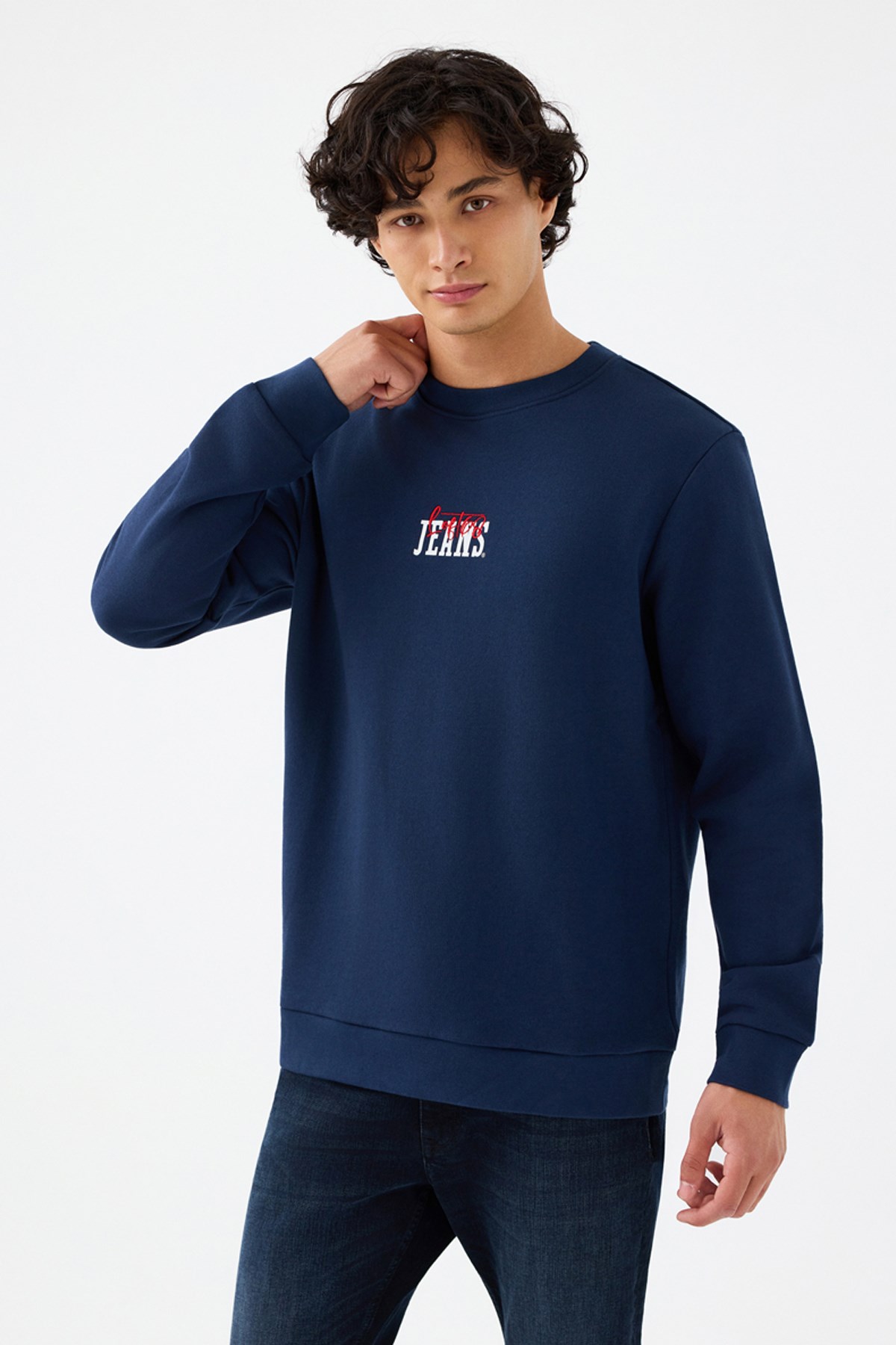 Loft Erkek Sweatshirt Lacivert