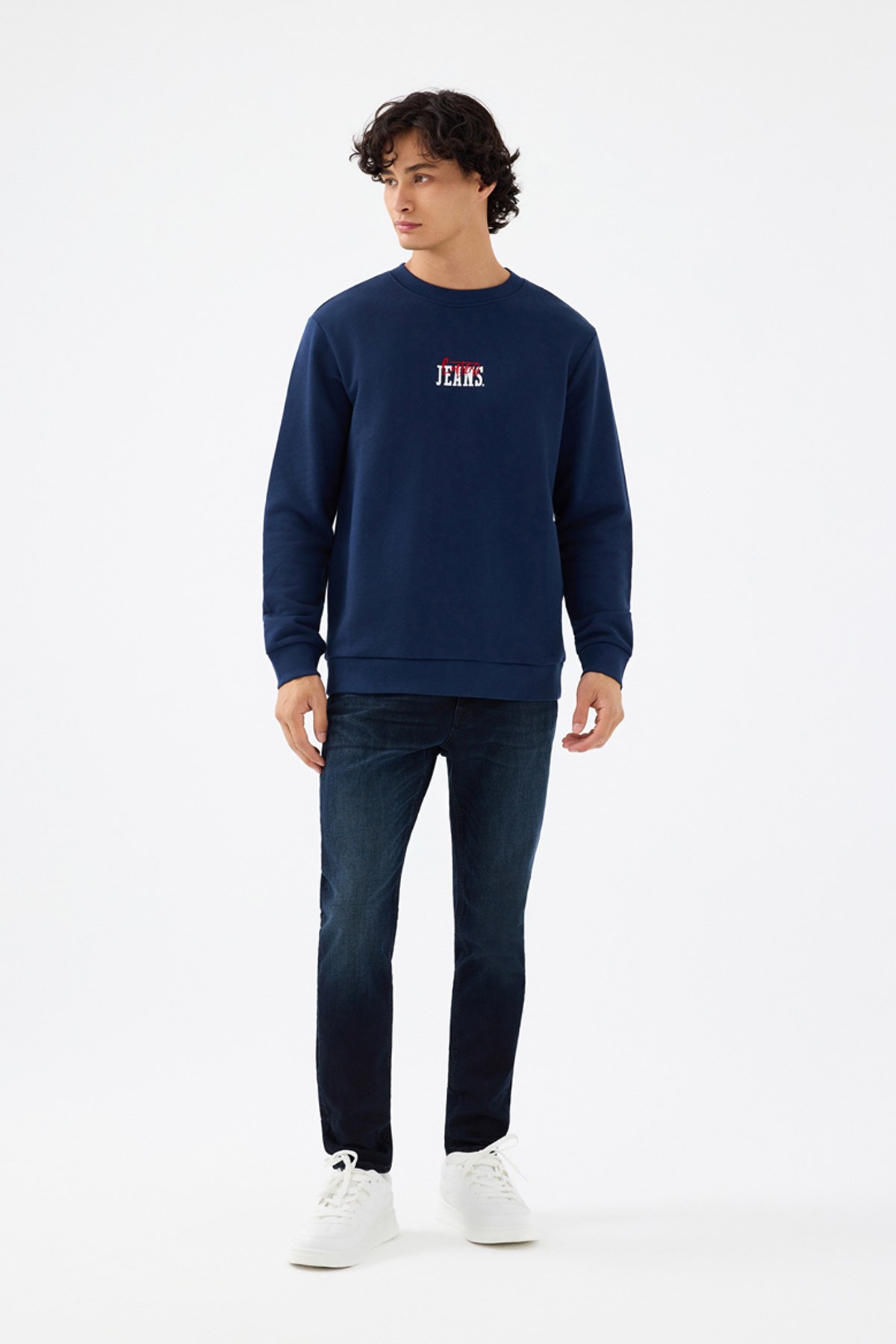 Loft Erkek Sweatshirt Lacivert