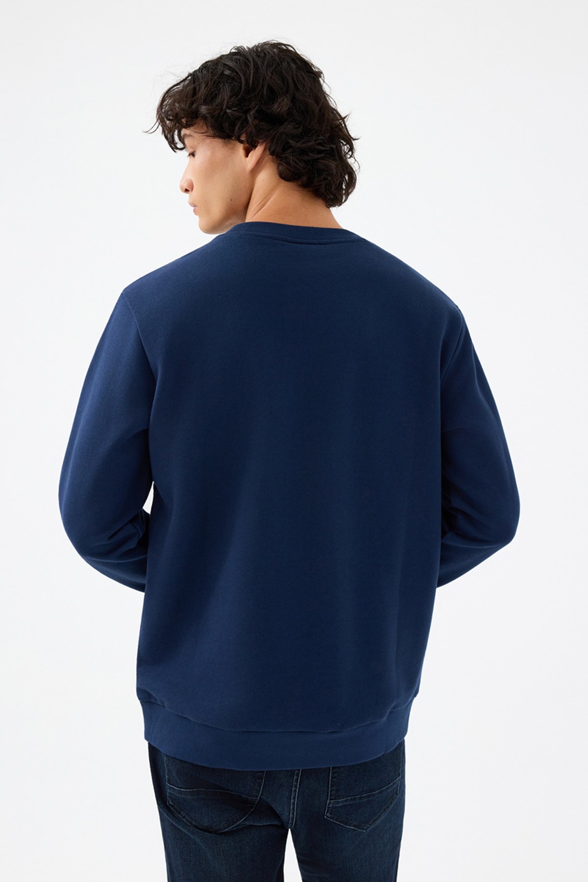 Loft Erkek Sweatshirt Lacivert