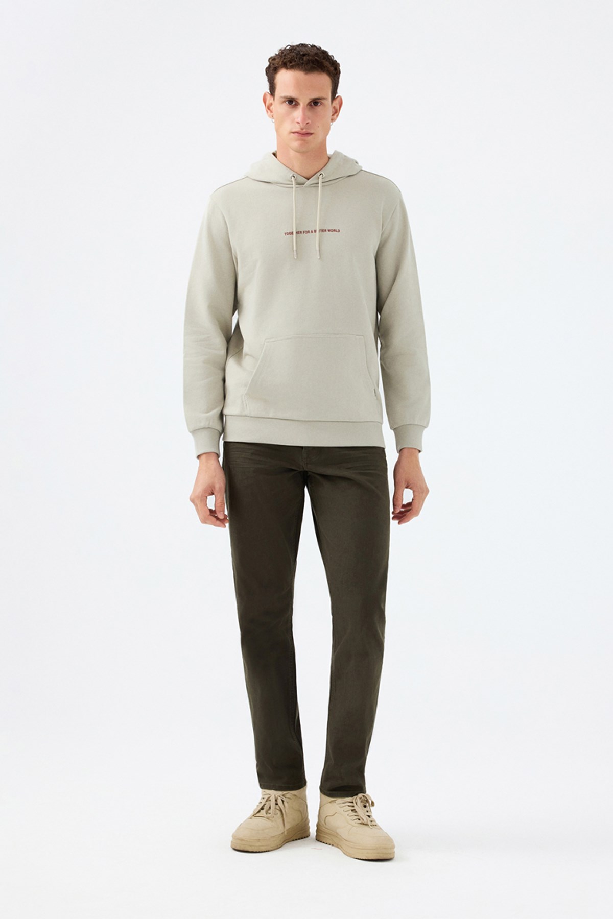 Loft Erkek Sweatshirt Gri