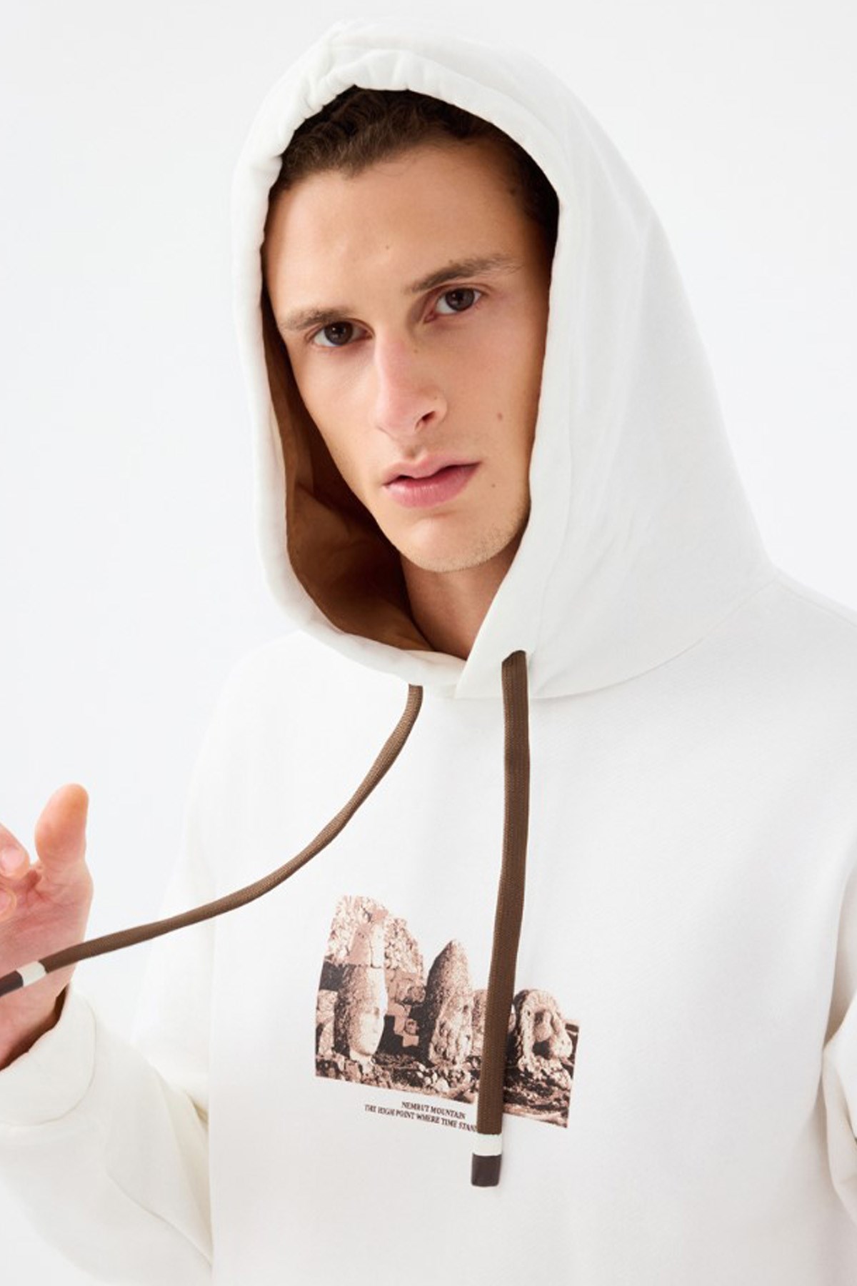 Loft Erkek Sweatshirt LF2041592 Beyaz