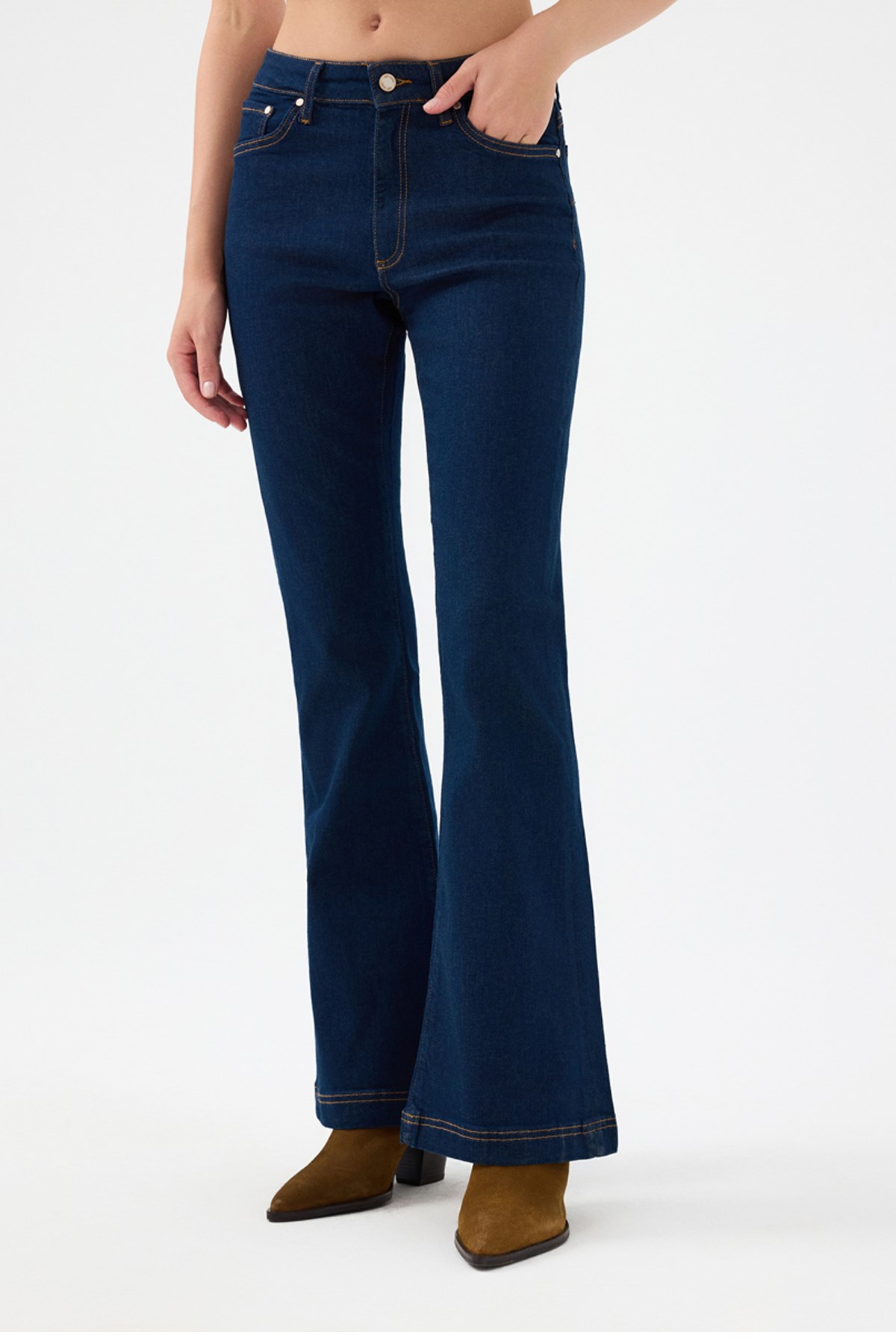 Loft Kadın Pantolon Mavi