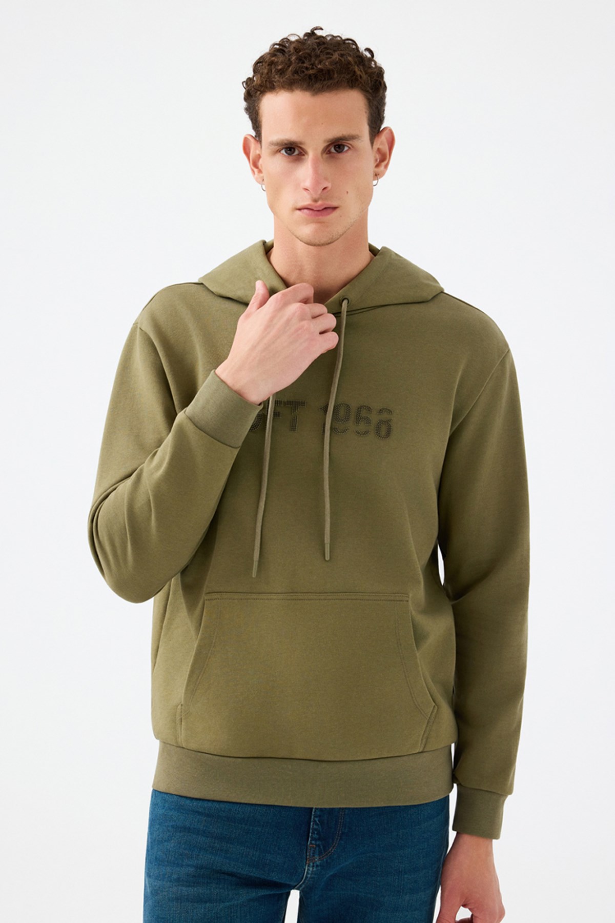 Loft Erkek Sweatshirt Haki