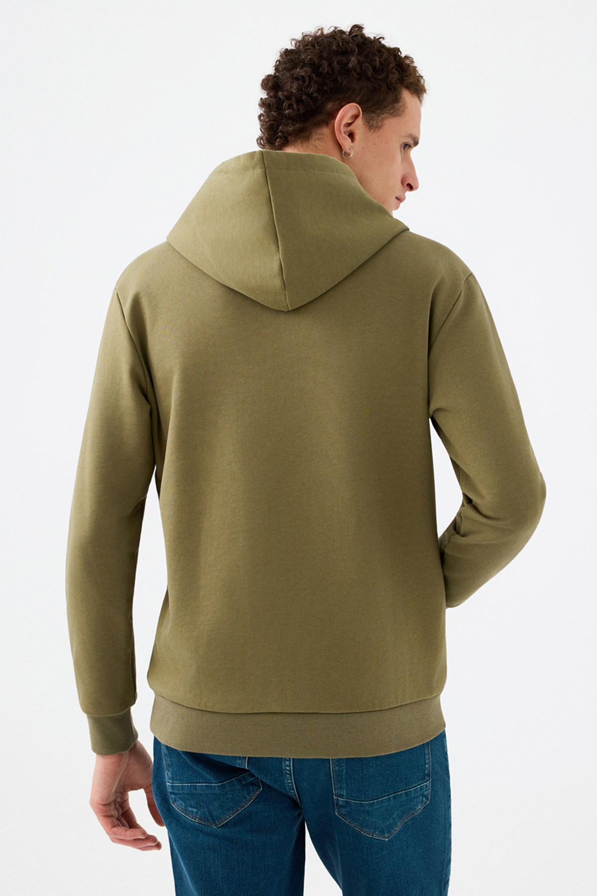 Loft Erkek Sweatshirt Haki
