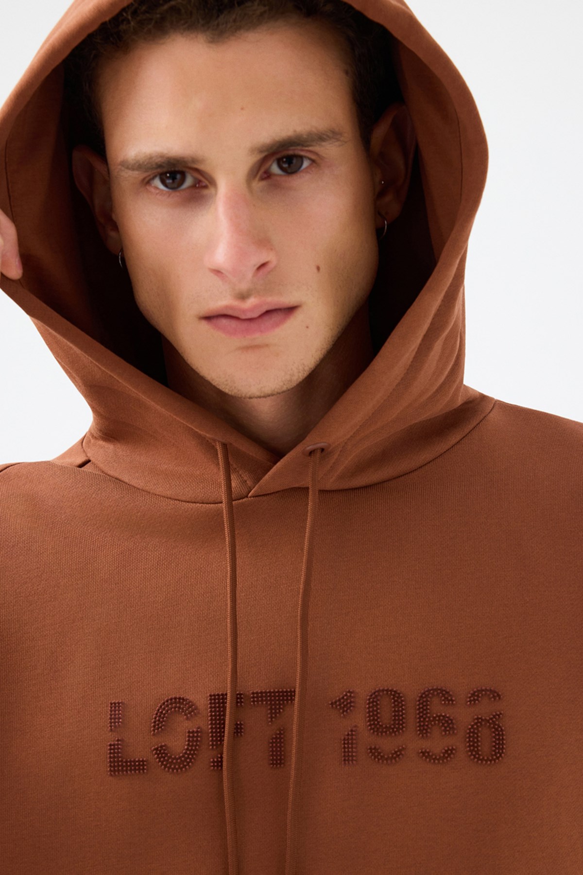 Loft Erkek Sweatshirt Kahverengi