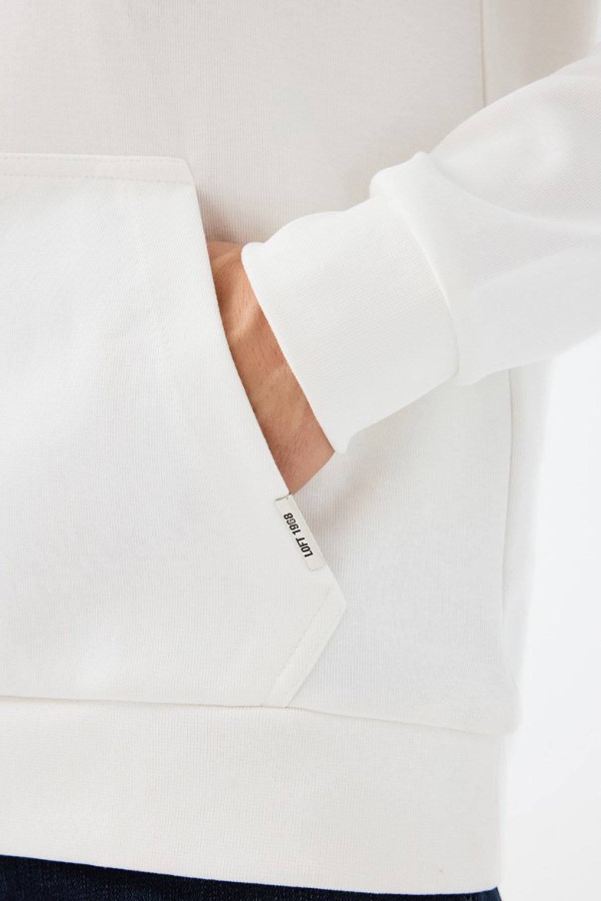 Loft Erkek Sweatshirt LF2041912 Beyaz