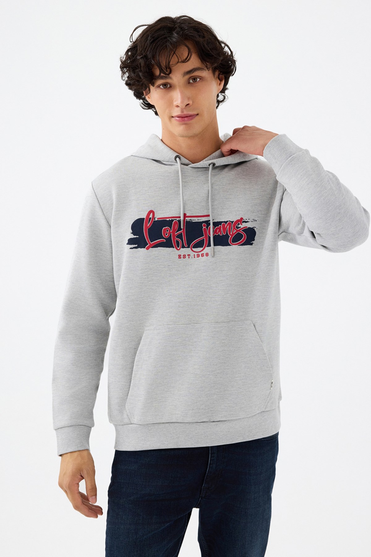 Loft Erkek Sweatshirt LF2041912 Gri