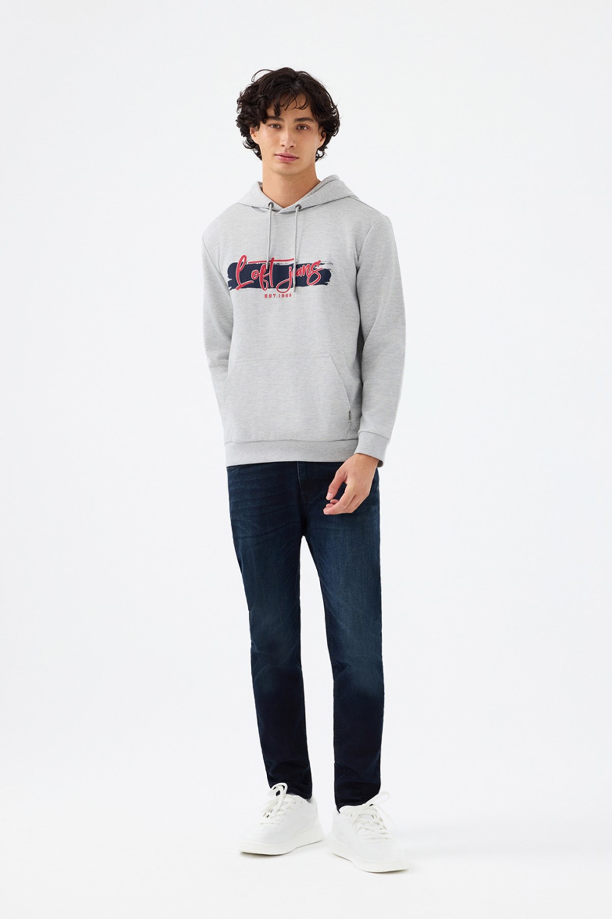 Loft Erkek Sweatshirt LF2041912 Gri