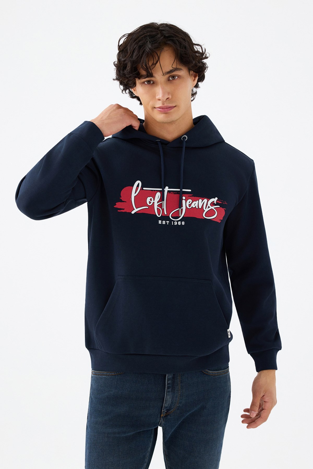 Loft Erkek Sweatshirt LF2041912 Lacivert