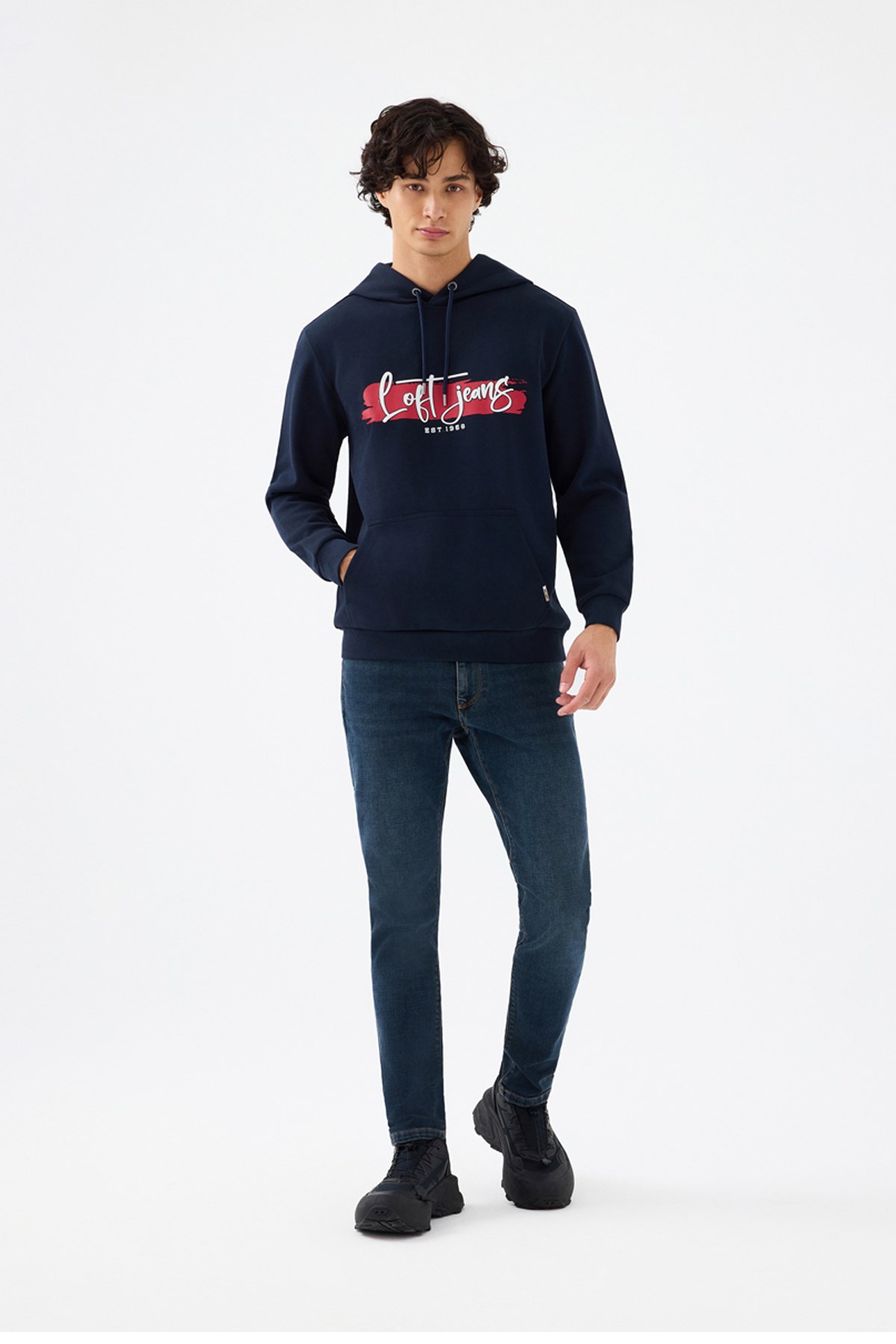 Loft Erkek Sweatshirt LF2041912 Lacivert
