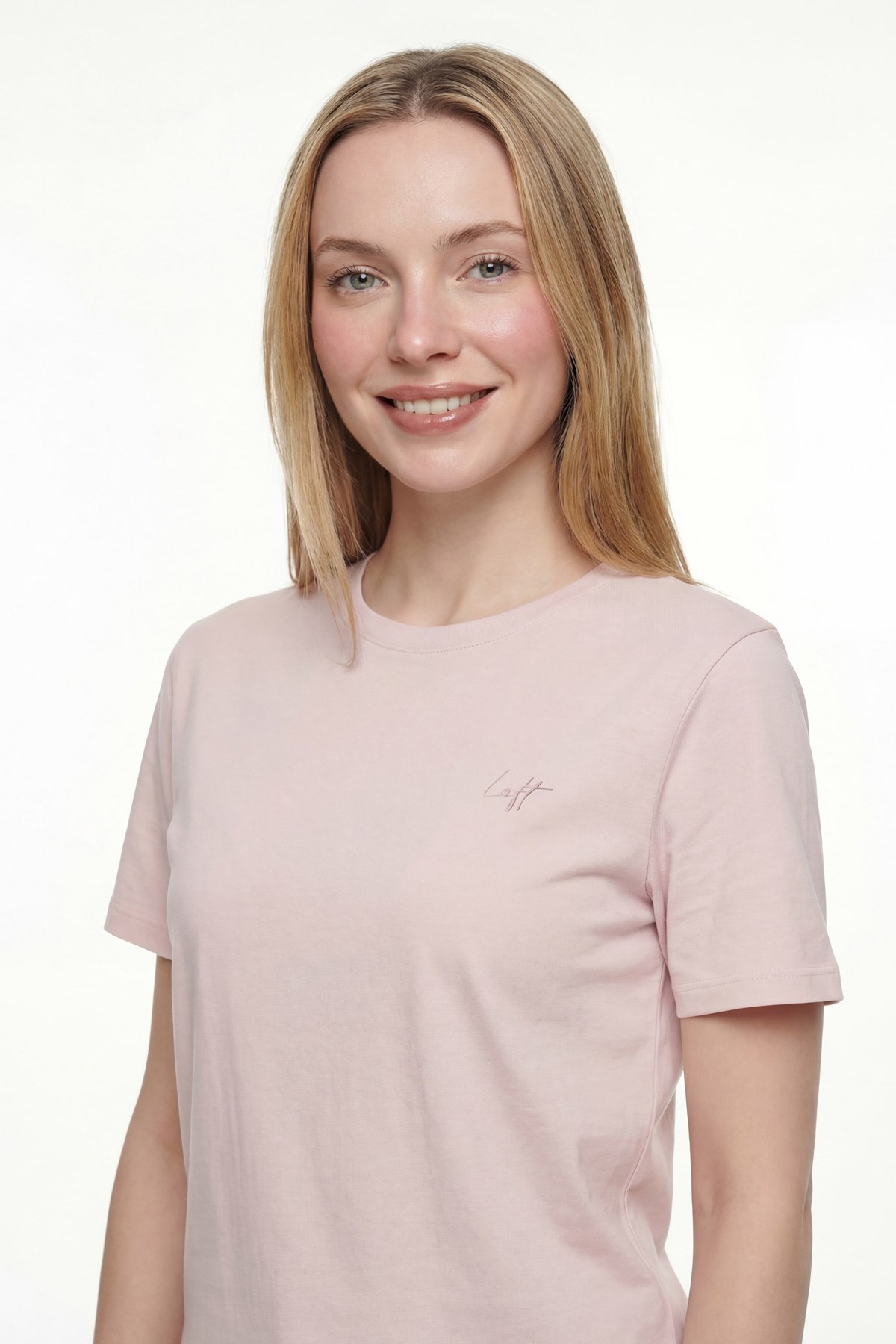 Loft Kadın Tişört LF2042252 Pembe