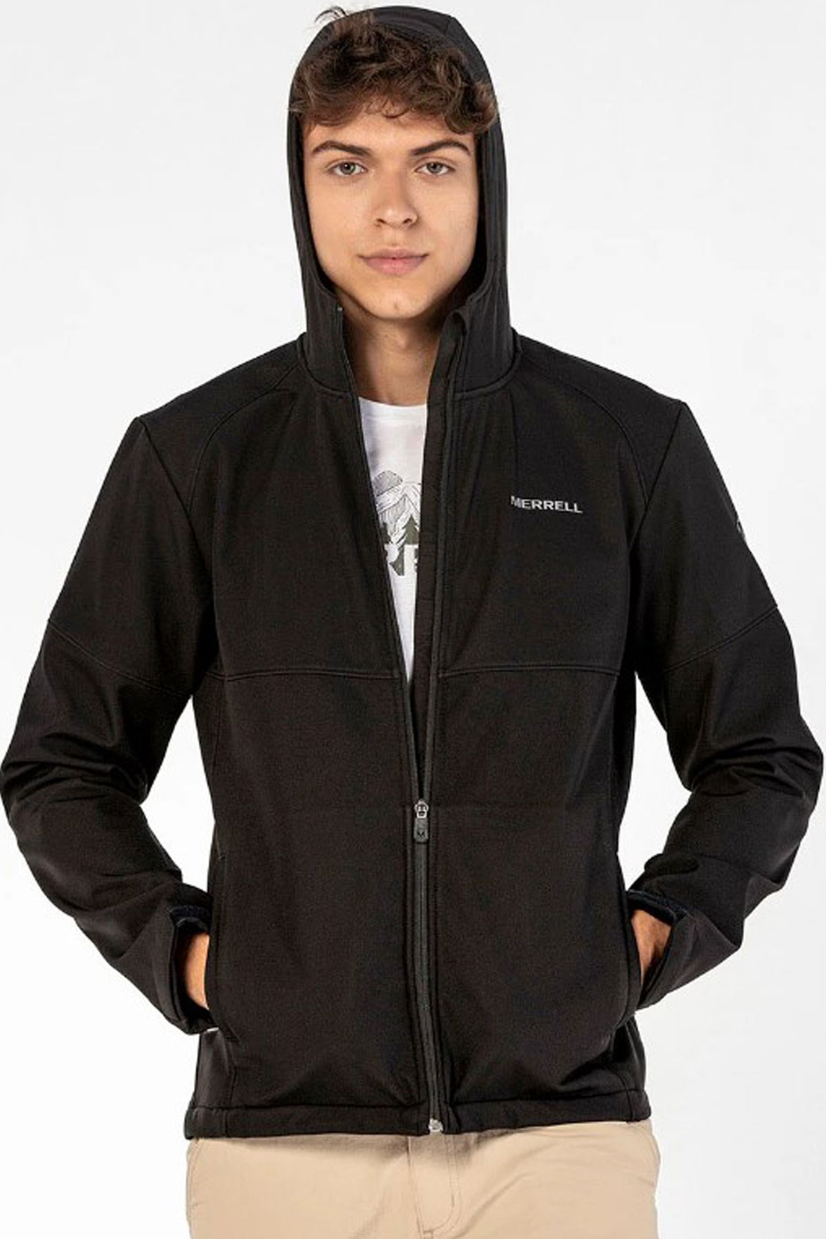 Merrell Flash Erkek Softshell Mont M23FLASH Siyah