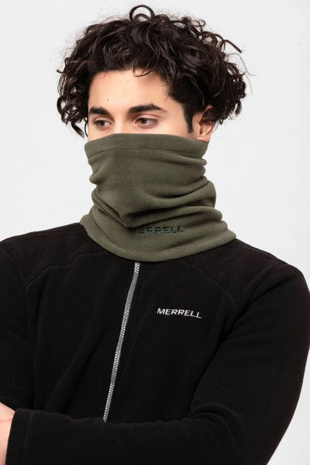 Merrell Fleece Neckwear Unisex Polar Boyunluk M23FNECKW Haki