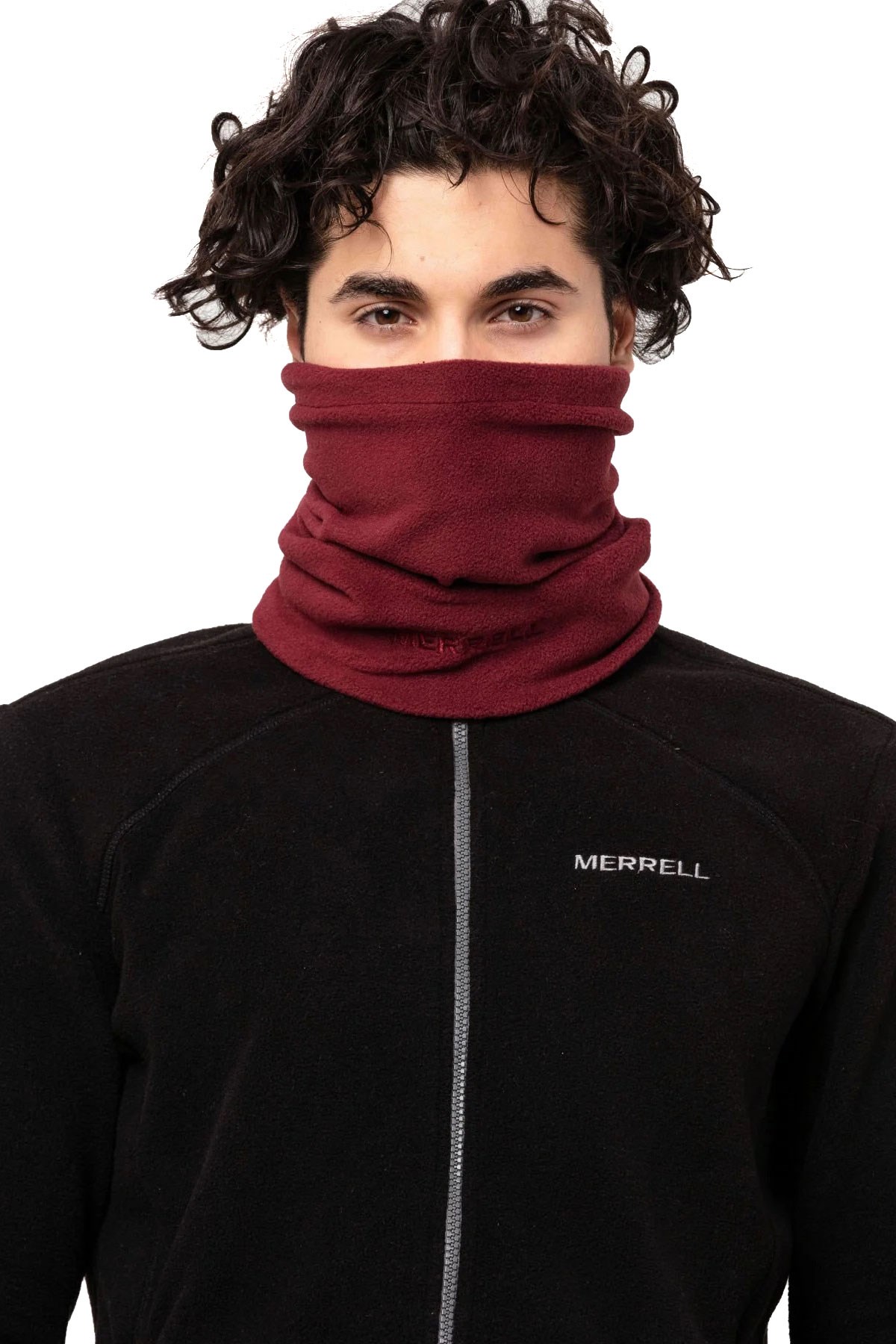 Merrell Fleece Neckwear Unisex Polar Boyunluk M23FNECKW Kırmızı