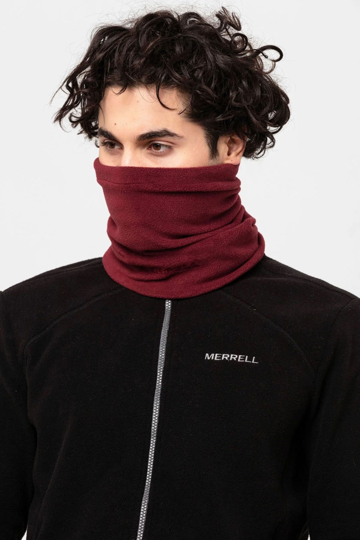 Merrell Fleece Neckwear Unisex Polar Boyunluk M23FNECKW Kırmızı