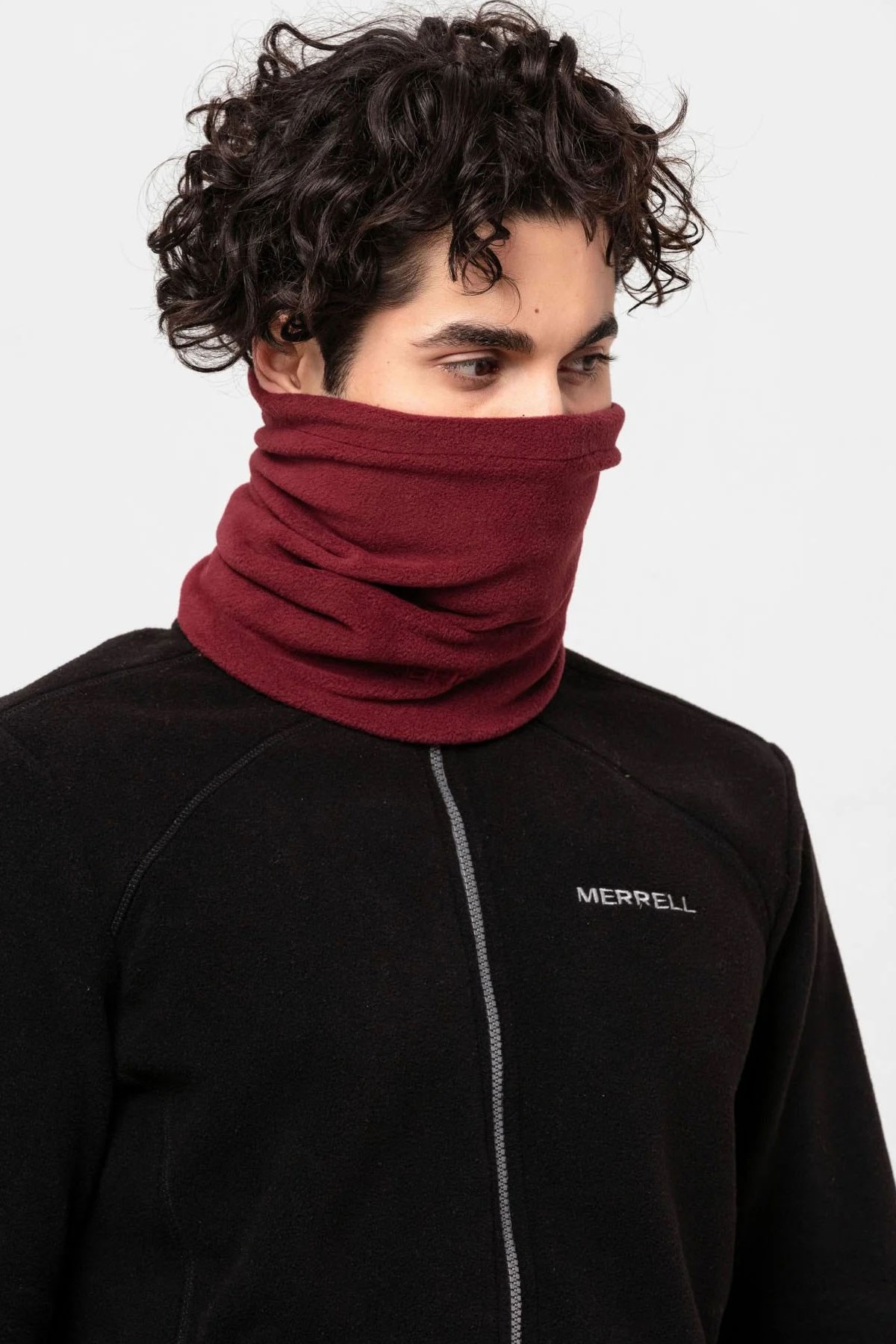Merrell Fleece Neckwear Unisex Polar Boyunluk M23FNECKW Kırmızı