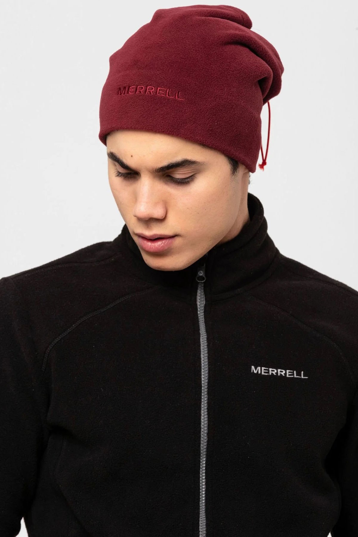 Merrell Fleece Neckwear Unisex Polar Boyunluk M23FNECKW Kırmızı