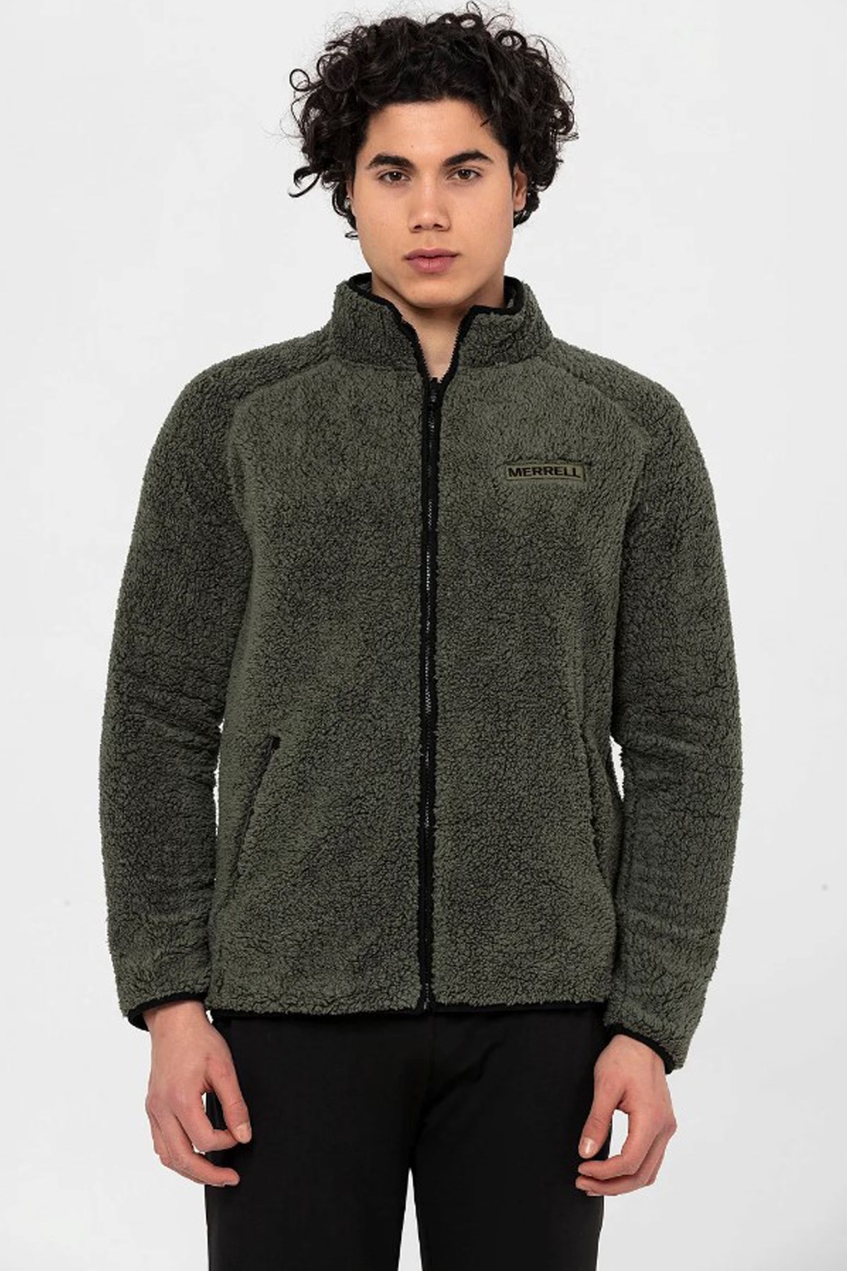 Merrell Jason Erkek Polar Sweatshirt M23JASON Haki