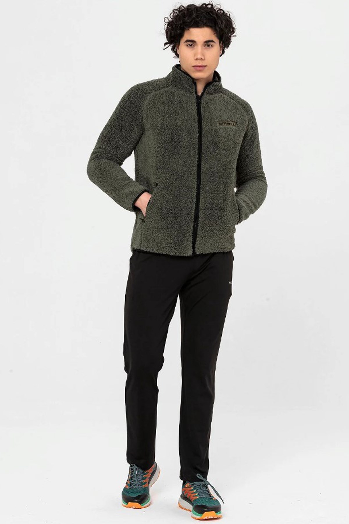 Merrell Jason Erkek Polar Sweatshirt M23JASON Haki