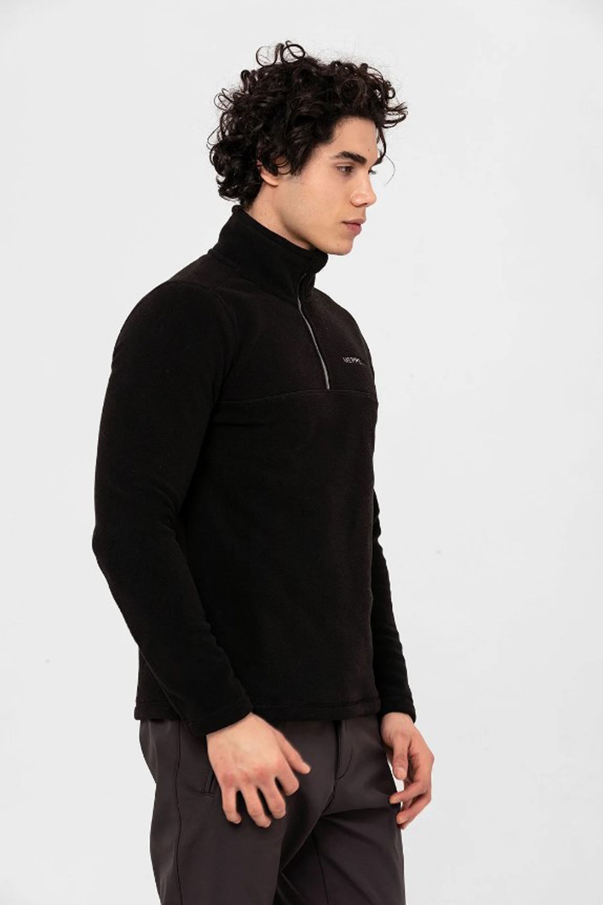 Merrell Place Erkek Polar Sweatshirt M23PLACE Siyah