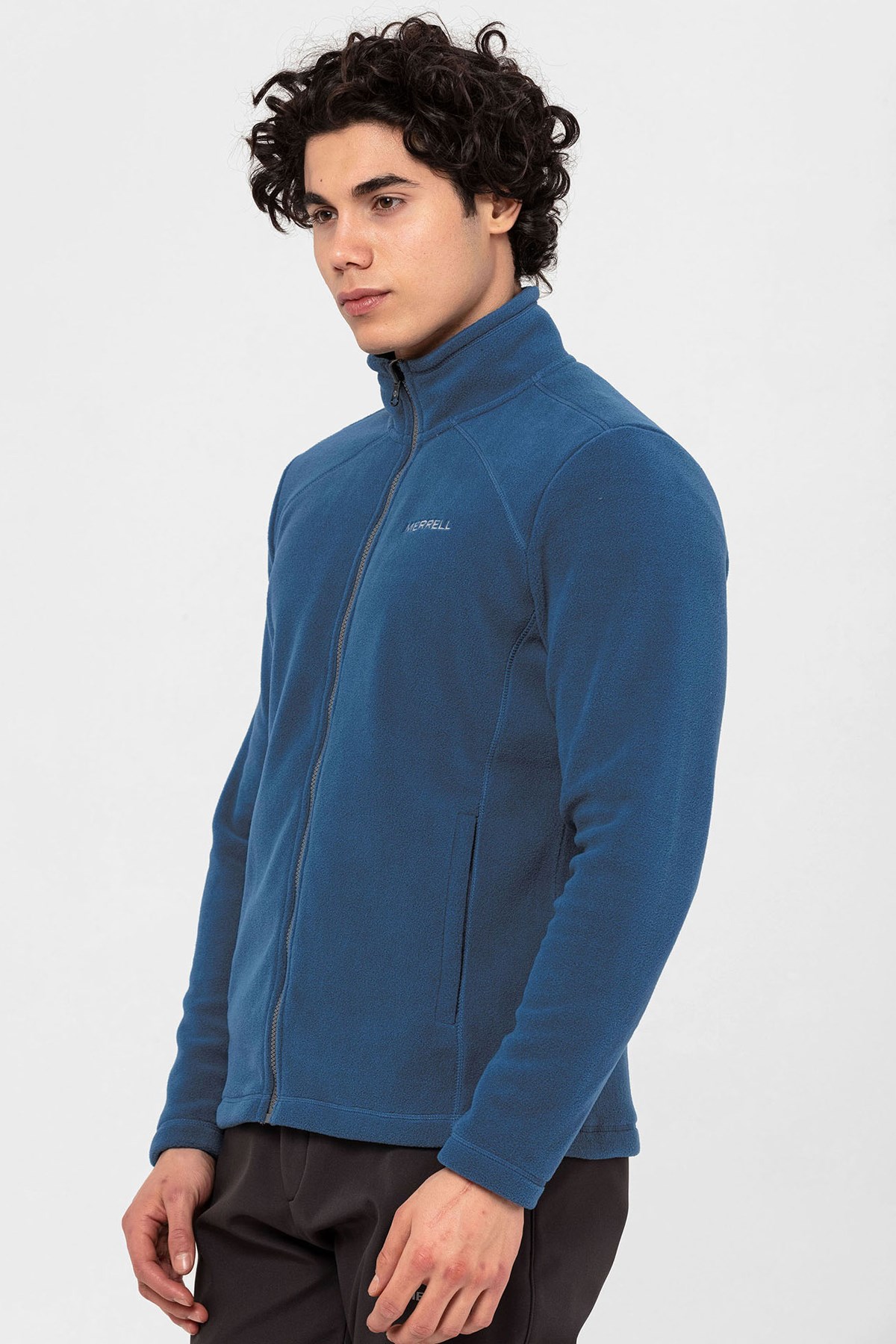 Merrell Plus Erkek Polar Sweatshirt M23PLUS Mavi