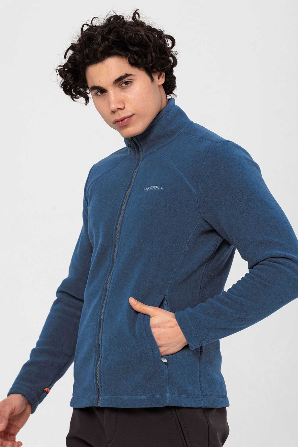 Merrell Plus Erkek Polar Sweatshirt M23PLUS Mavi
