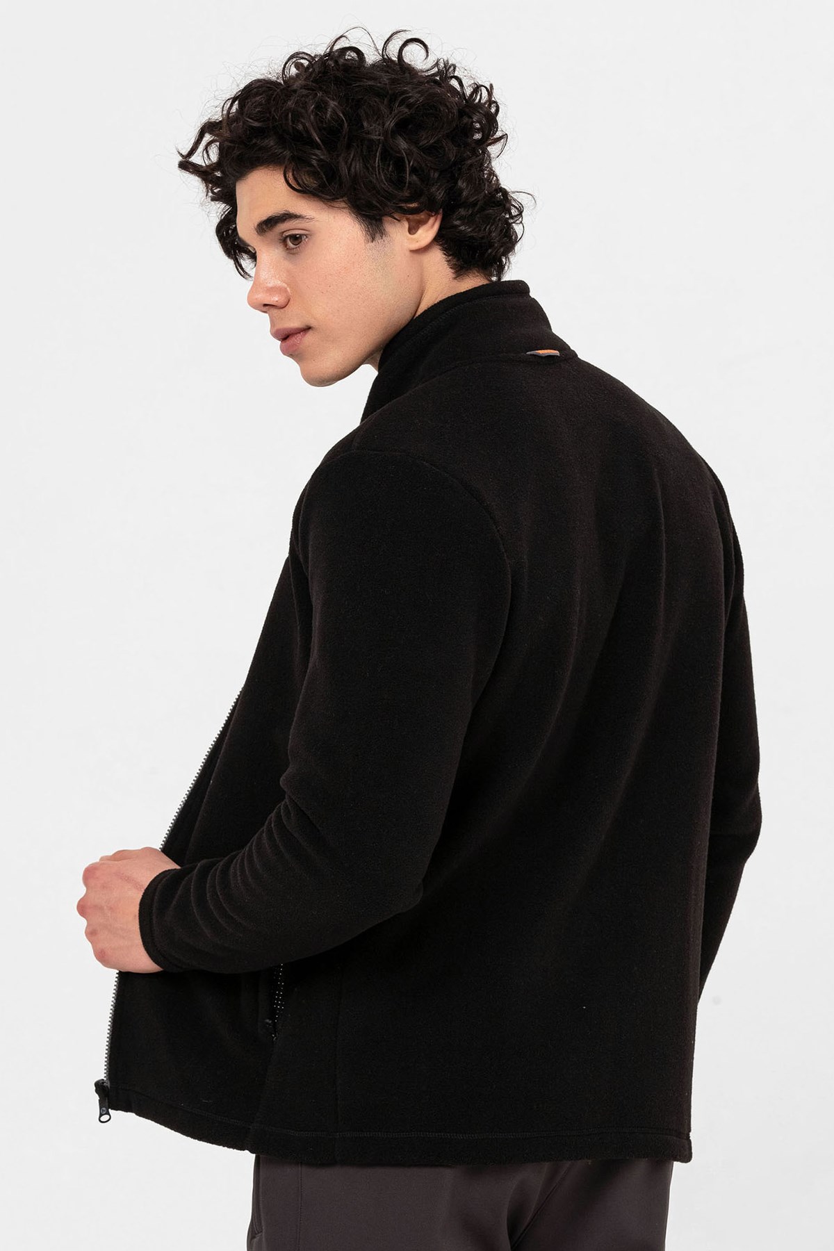 Merrell Plus Erkek Polar Sweatshirt M23PLUS Siyah