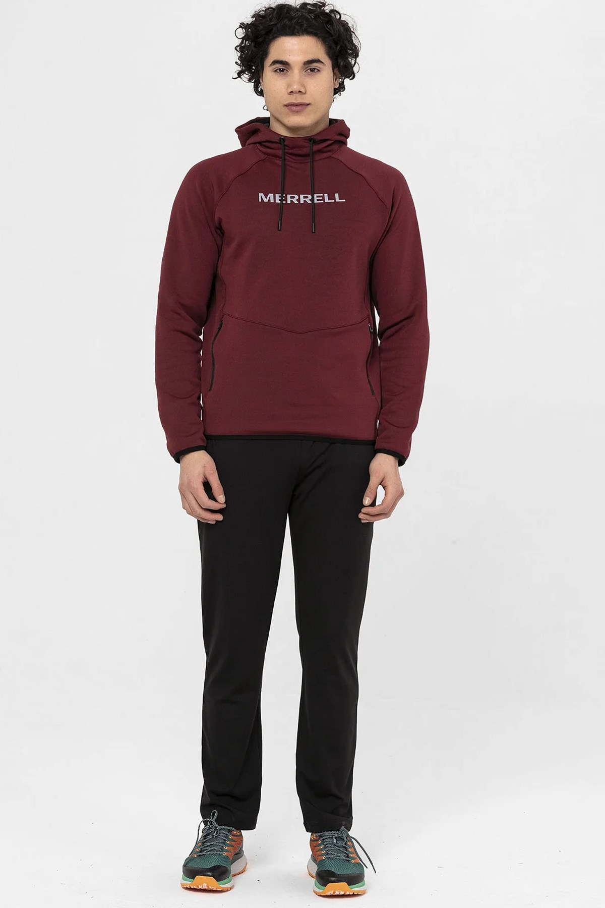Merrell Search Erkek Sweatshirt M23SEARCH Bordo
