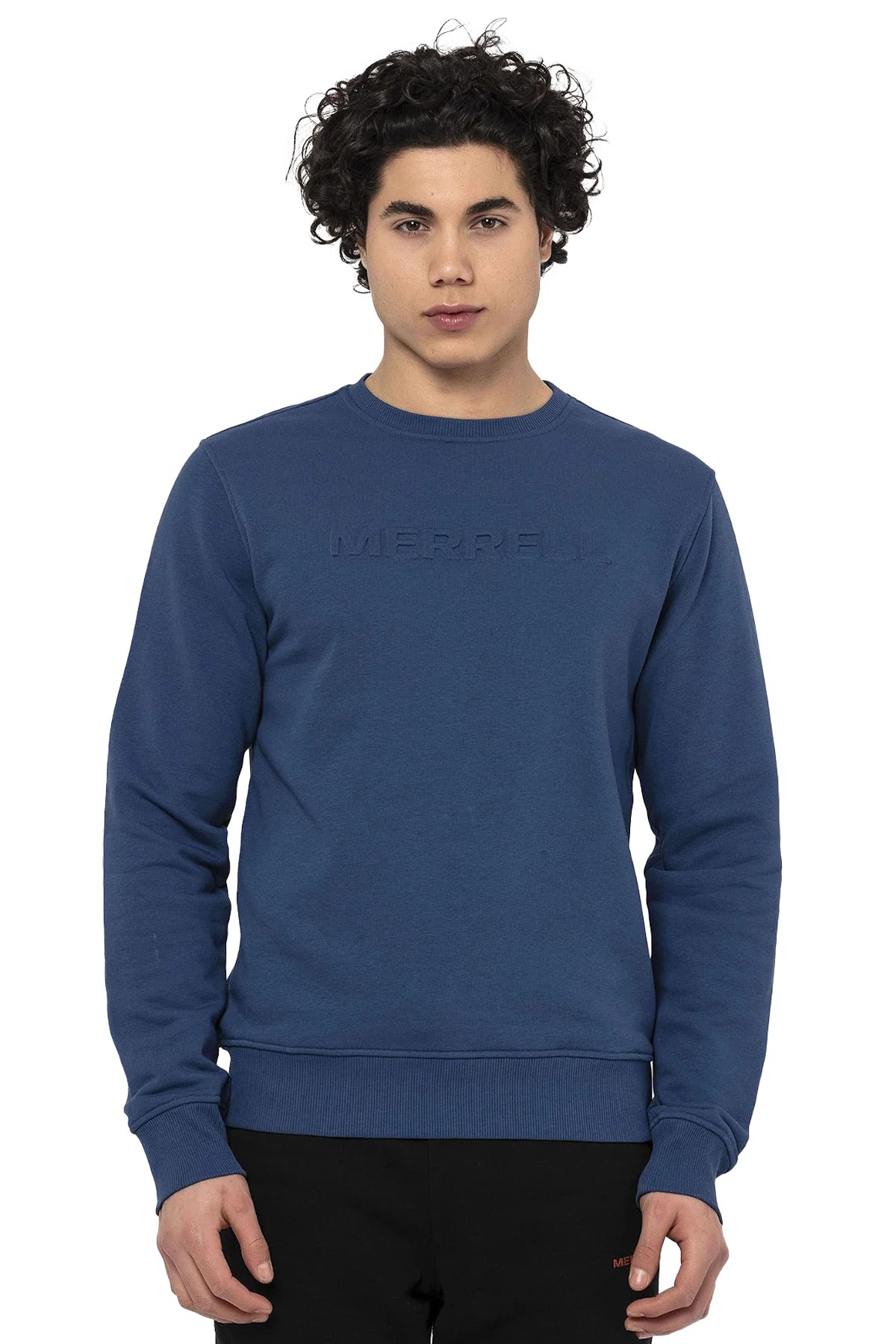 Merrell Simple Erkek Sweatshirt M23SIMPLE Mavi