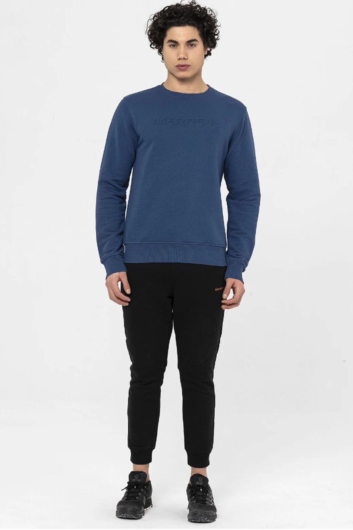 Merrell Simple Erkek Sweatshirt M23SIMPLE Mavi
