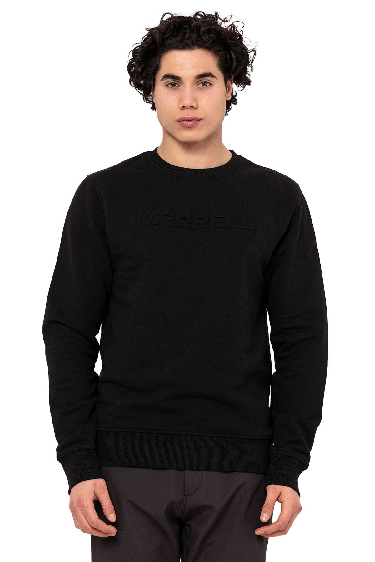 Merrell Simple Erkek Sweatshirt M23SIMPLE Siyah