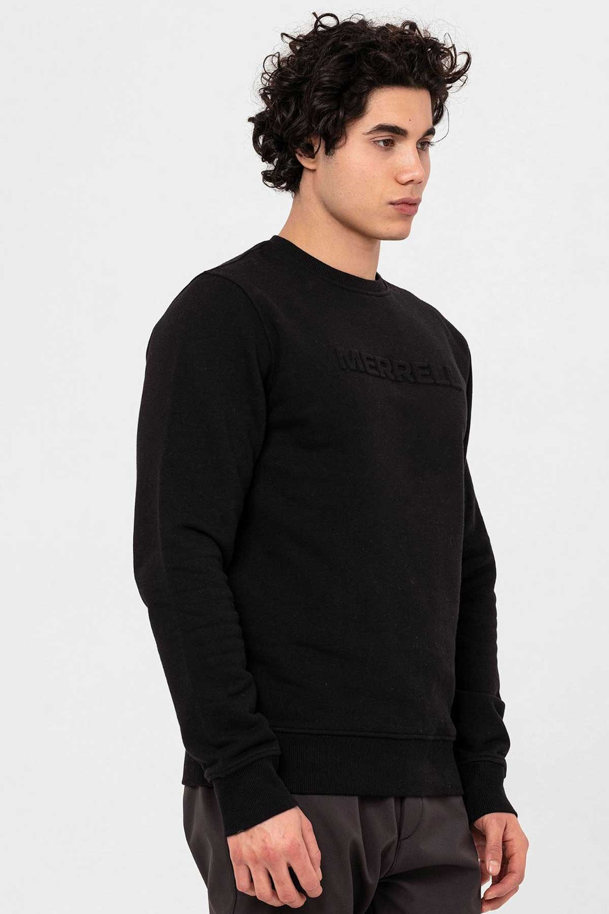 Merrell Simple Erkek Sweatshirt M23SIMPLE Siyah
